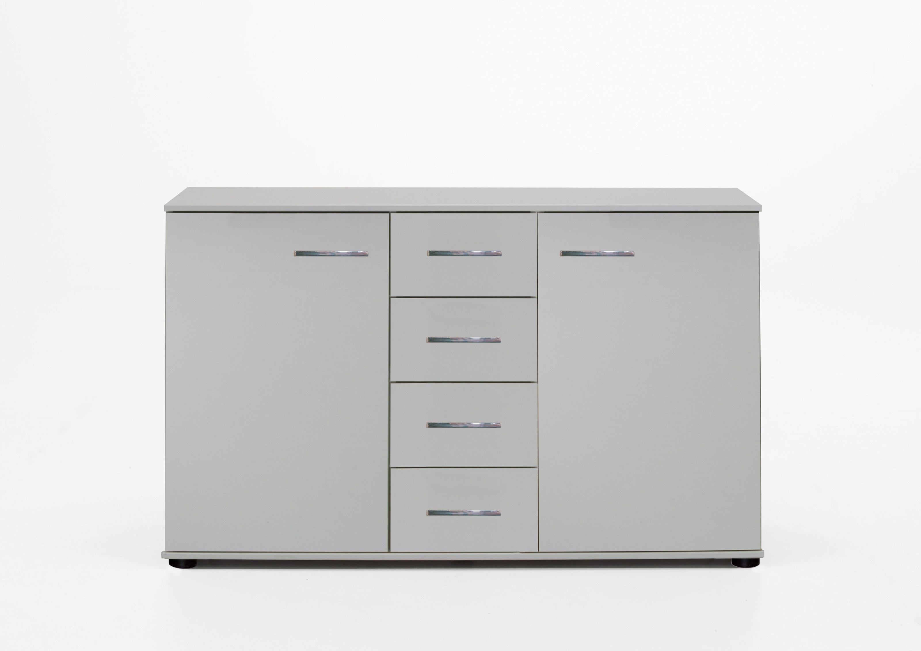 Kombikommode in WEISS - 130x83x41cm (BxHxT)
