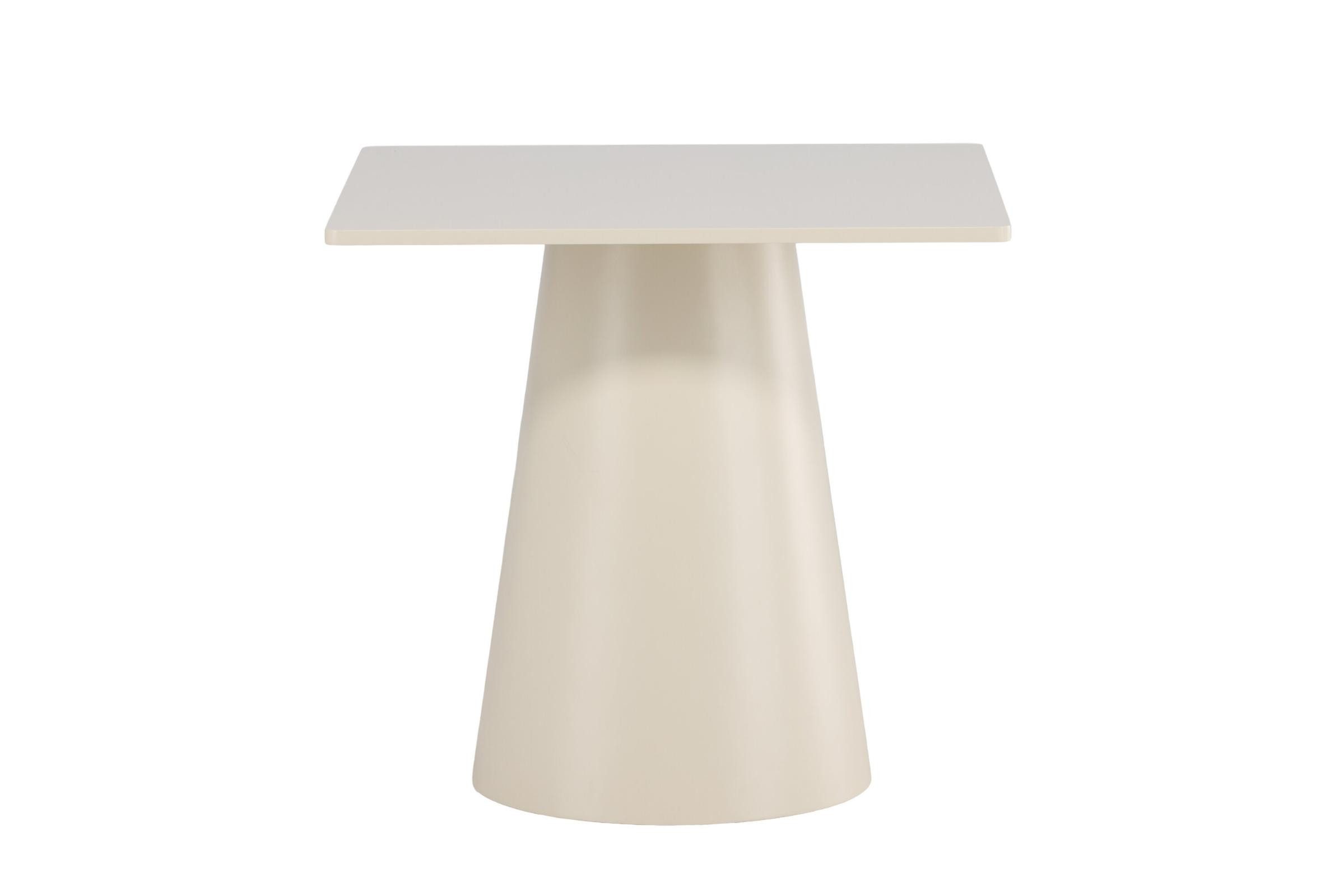 Venture Home Esstisch Lanzi Esstisch 80x80 cm beige. (1-St)