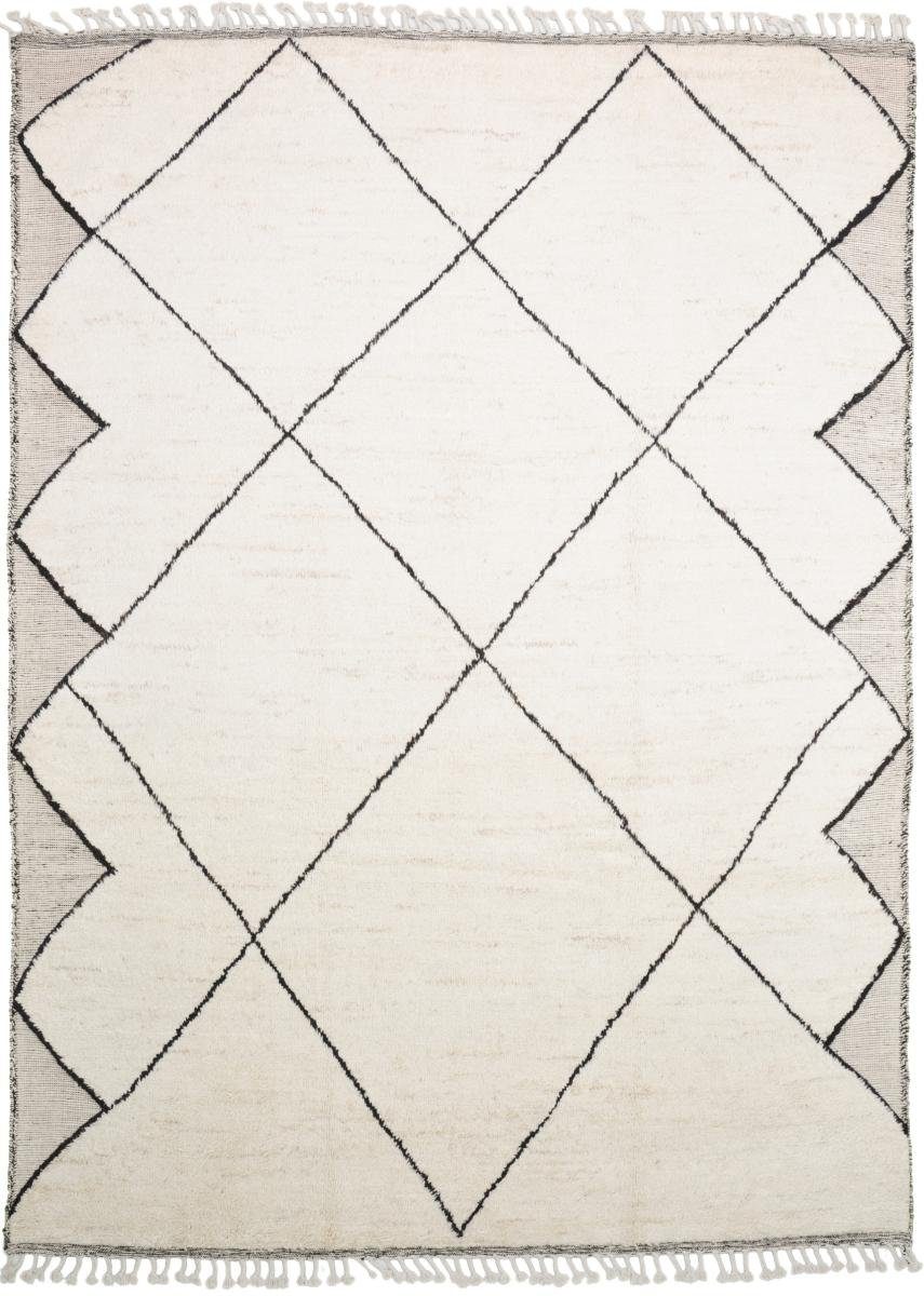 Orientteppich Berber Maroccan Design 253x336 Handgeknüpfter Moderner Orientteppich, Nain Trading, rechteckig, Höhe: 25 mm