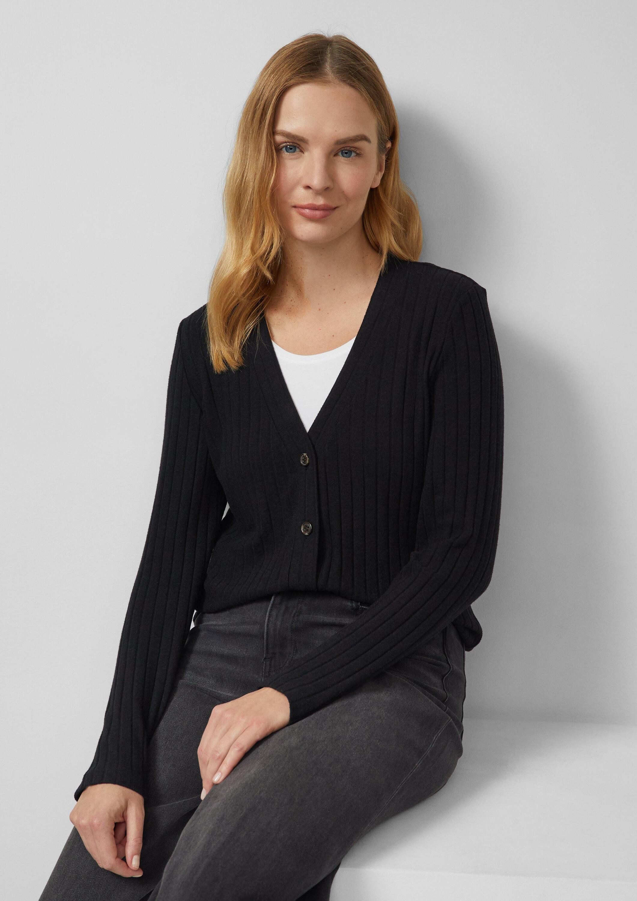 s.Oliver Cardigan T-Shirt Weicher Jerseycardigan