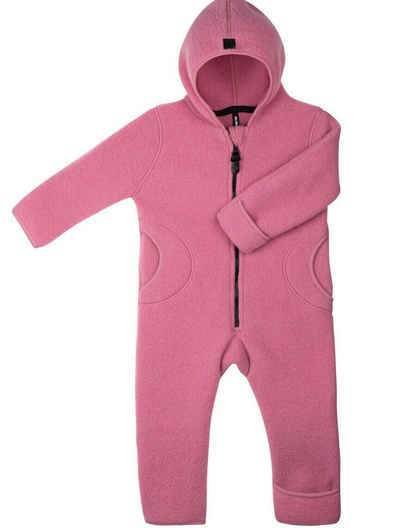 pure pure by BAUER Overall PURE PURE by Bauer® Mädchen Wollfleece-Overall GOTS