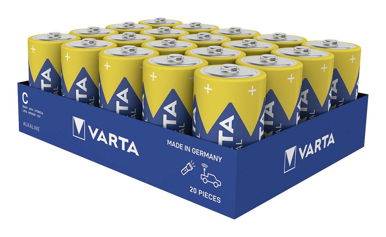 VARTA Batterie, INDUSTRIAL PRO C 20er Box SK1