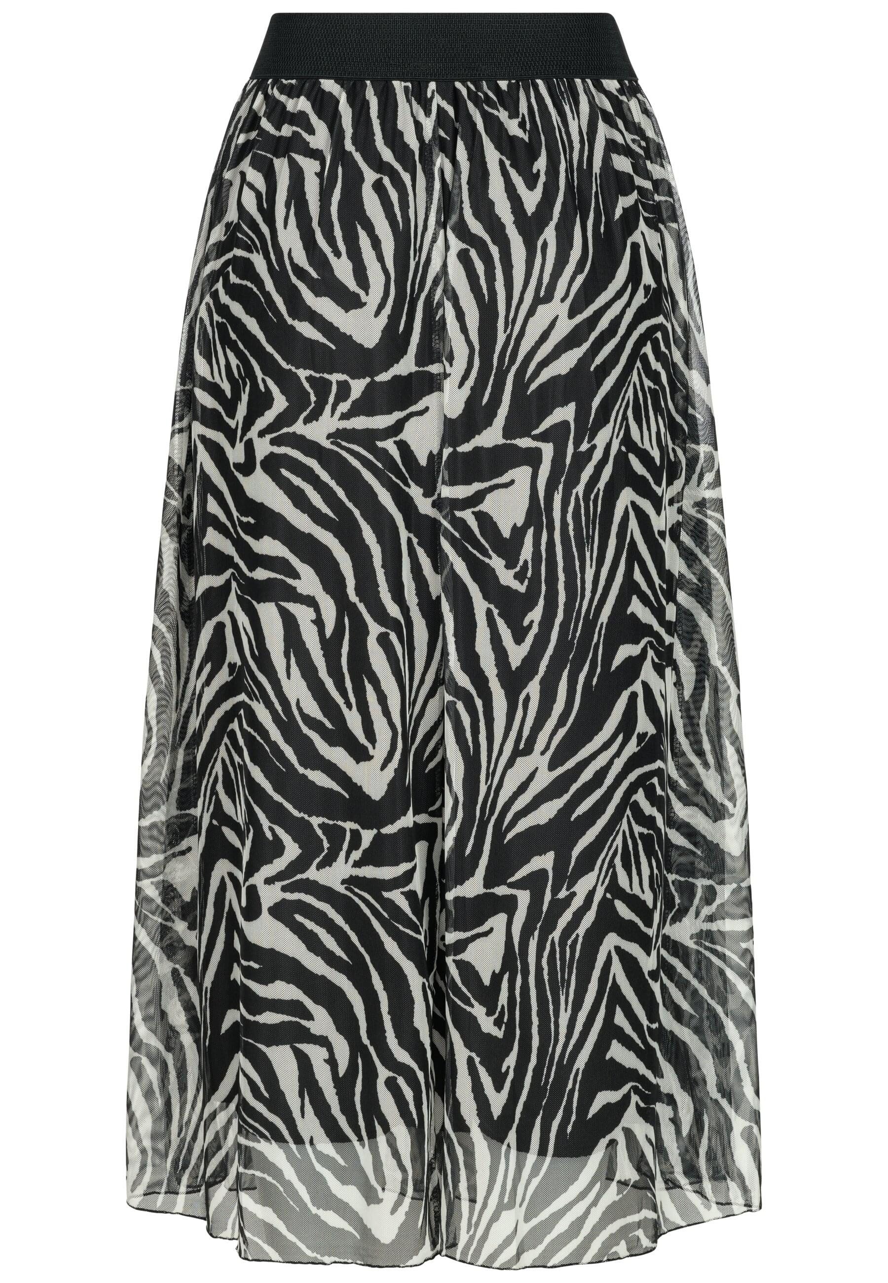 CLOUD 5IVE Sommerrock CLOUD 5IVE Longform Skirt 2-layered with animal print günstig online kaufen