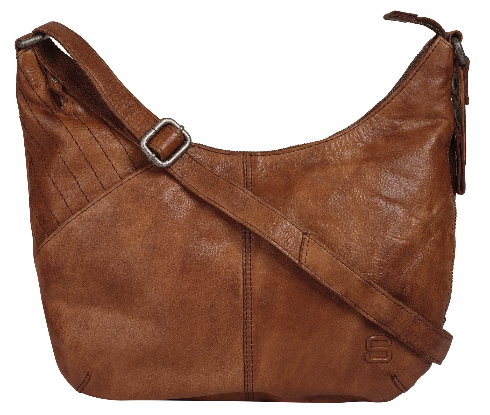 Spikes & Sparrow Umhängetasche, echt Leder