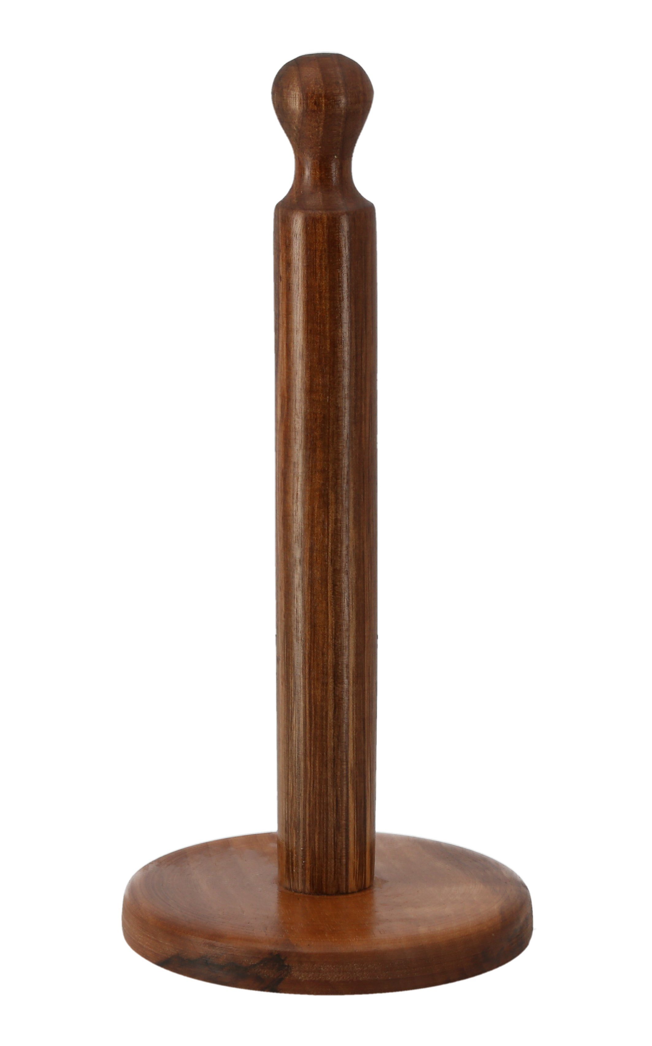 höhe, 8713), Küchenrollenhalter 1-St., Lantelme Holz, einzigartige Küchenrollenständer Walnussholz, 39cm (100% Maserung