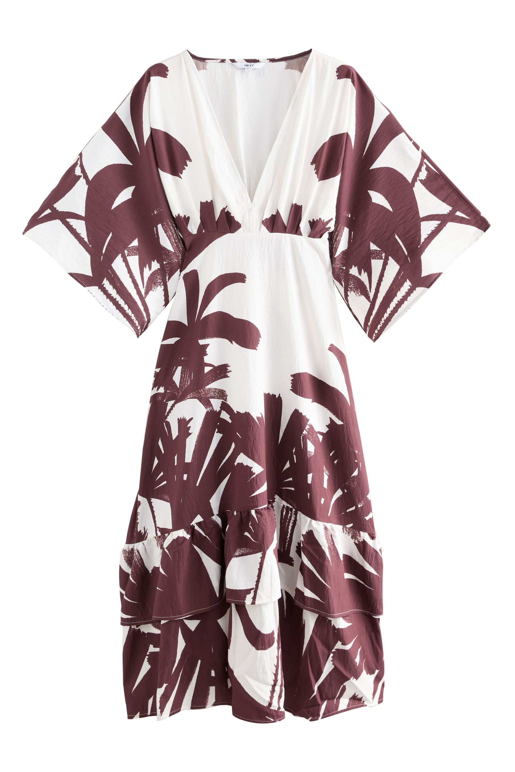 Next Strandkleid Strand-Maxikleid mit langen Ärmeln günstig online kaufen