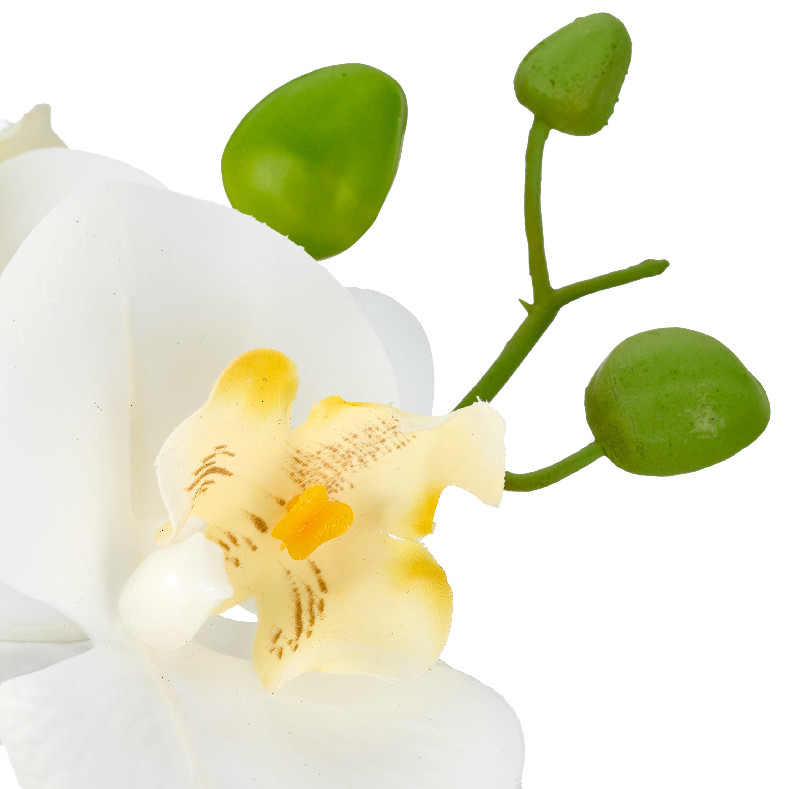 Kunstorchidee Phalaenopsis, Creativ green, Höhe 46 cm, mit Real-Touch-Blüten