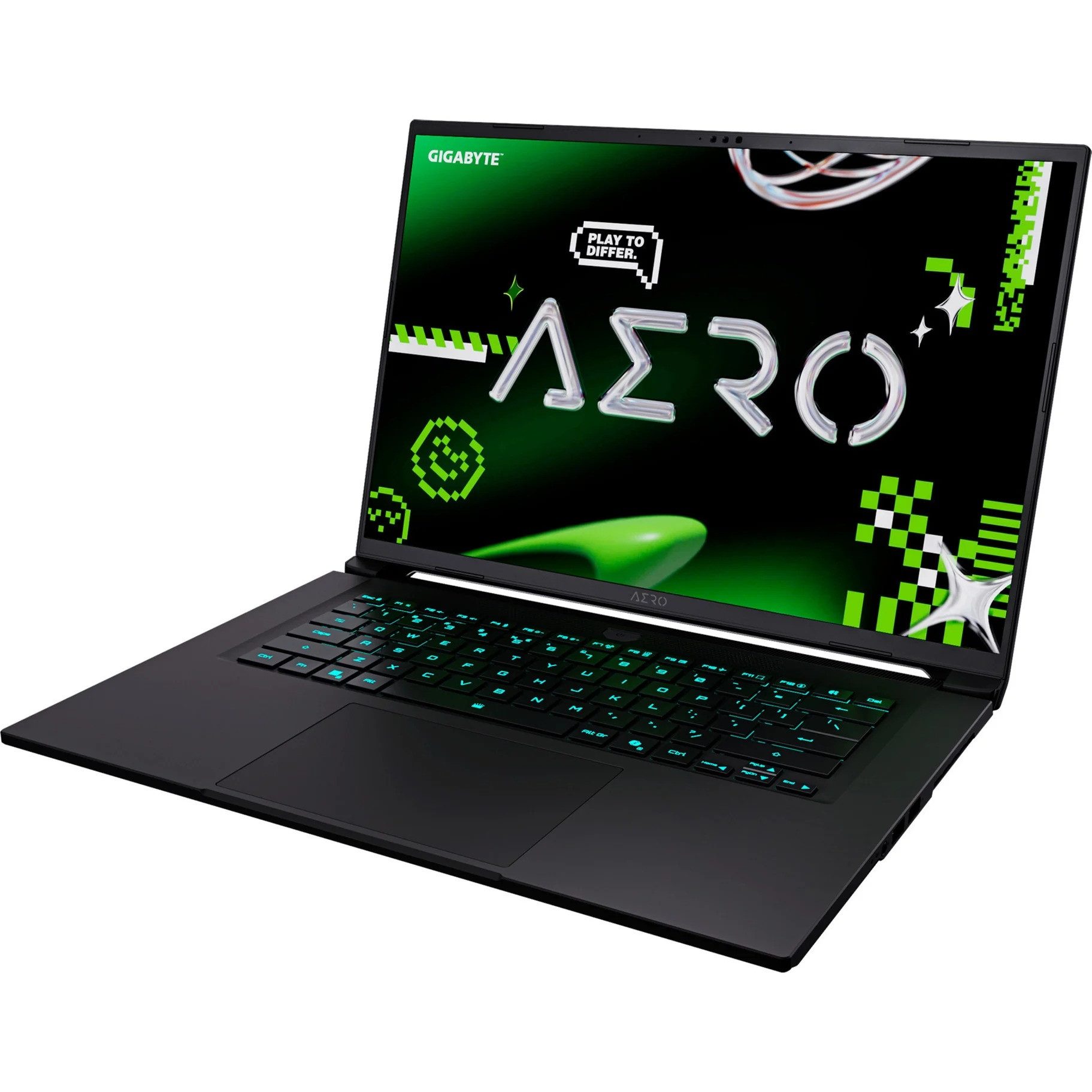 Gigabytes AERO X16 1VH AMD Ryzen Al 7 350 Copilot+ PC RTX 5060 Gaming-Notebook (40,64 cm/16 Zoll, Intel Ryzen Al 7 350, GeForce RTX 5060, 32 GB, 1000 GB SSD, Fingerabdrucksensor, 165Hz IPS-Display, HDMI 2.1, Gigabit LAN)