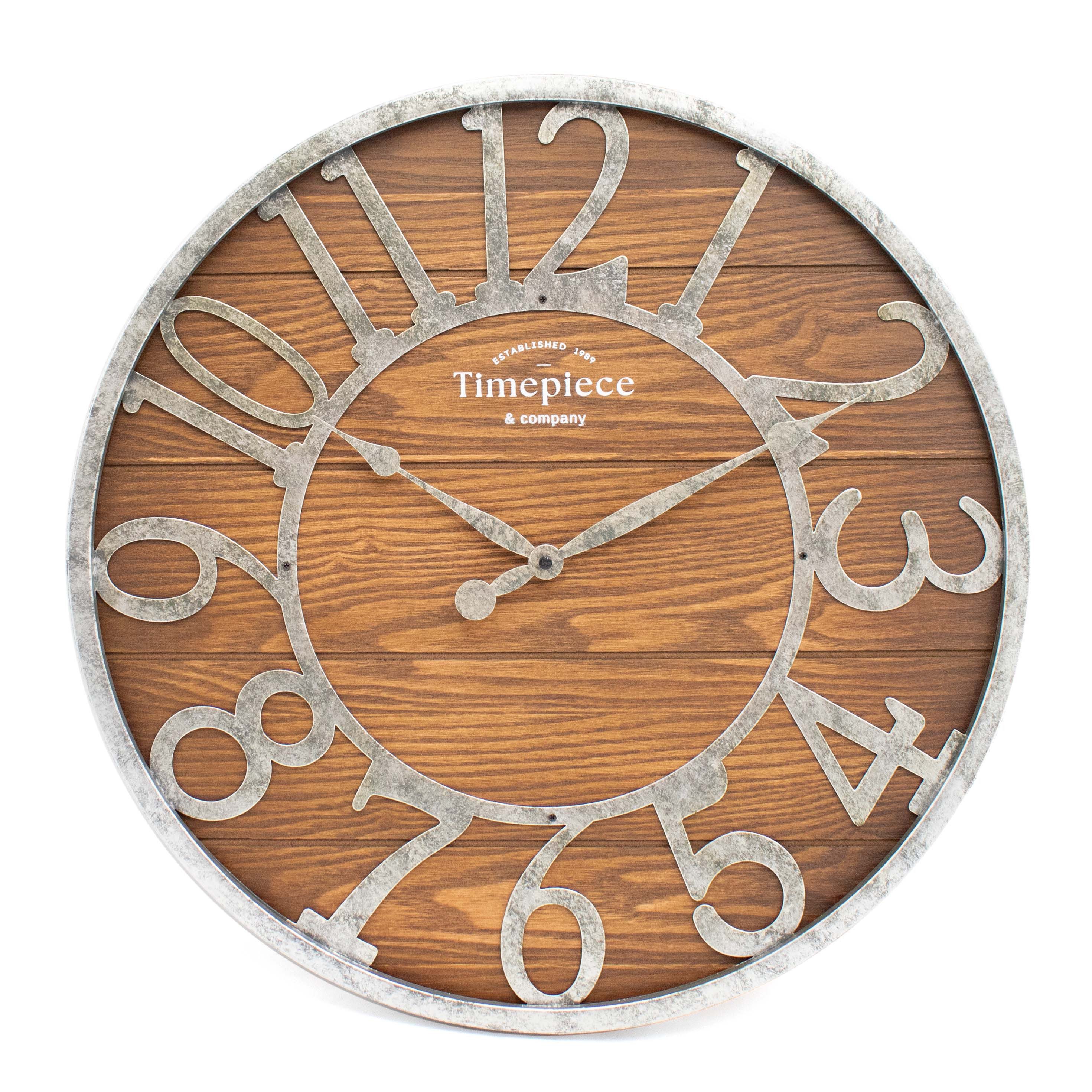K&L Wall Art Wanduhr große Industrielle günstig online kaufen