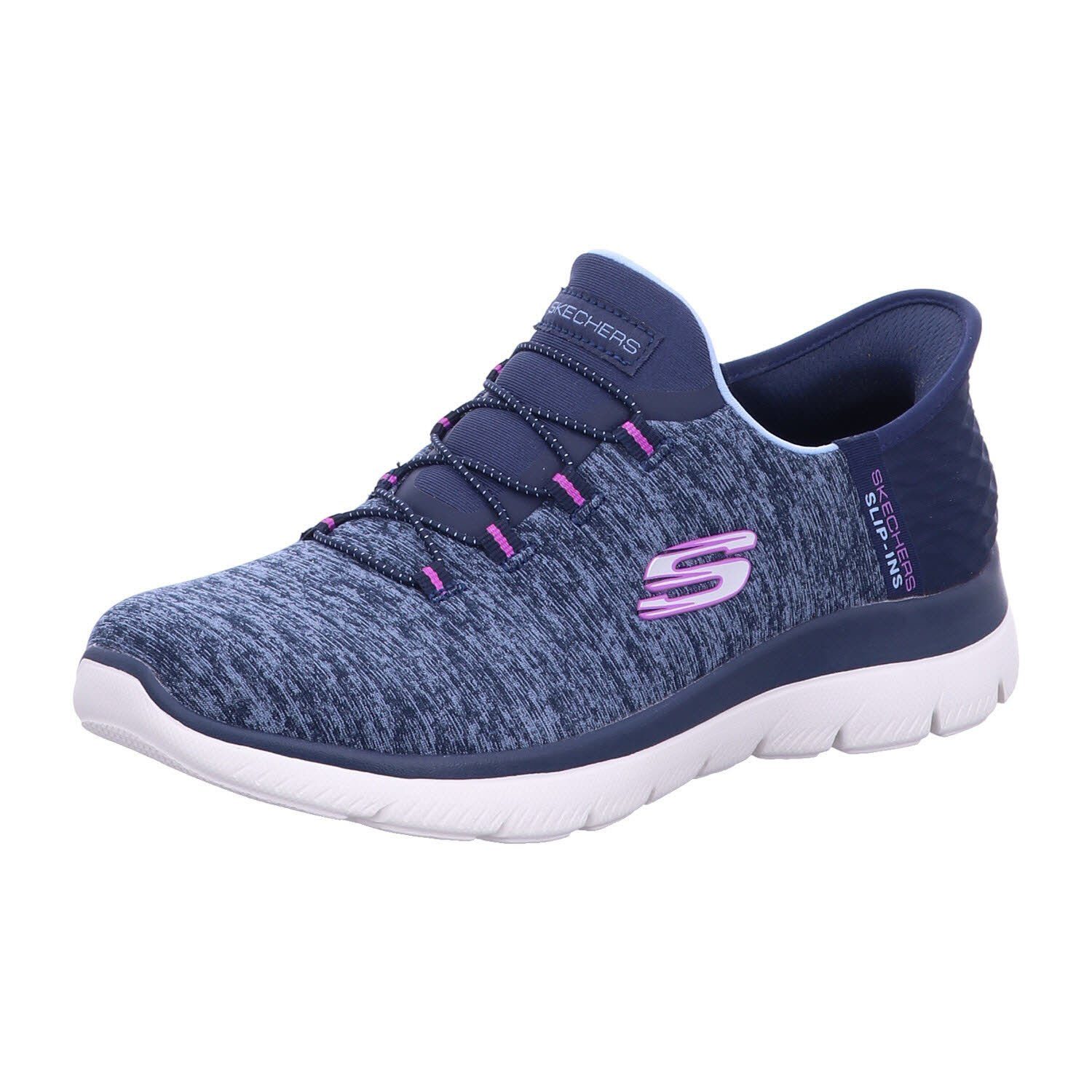DAZZLING Sneaker navy/purple - (2-tlg) HAZE SUMMITS Skechers