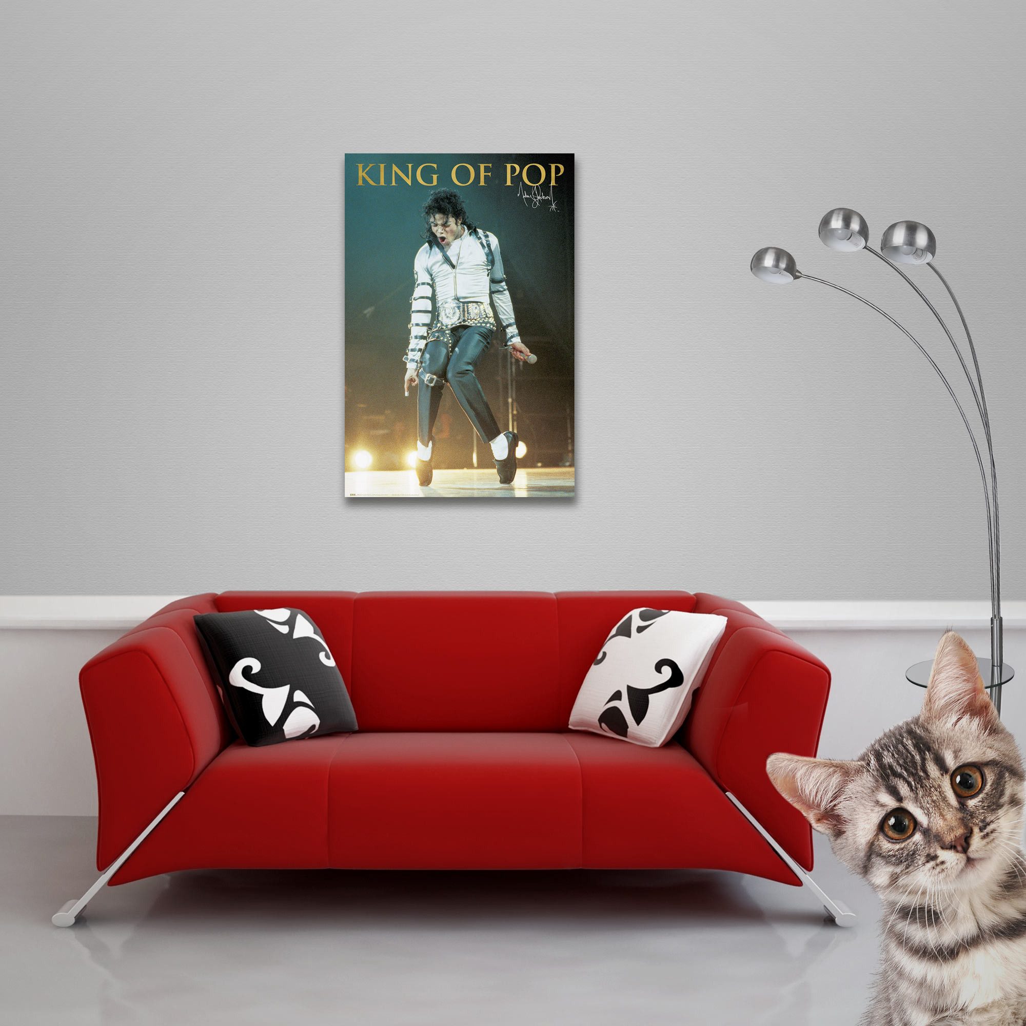 Poster Michael Jackson - on Stage - Poster 61x91,5 cm