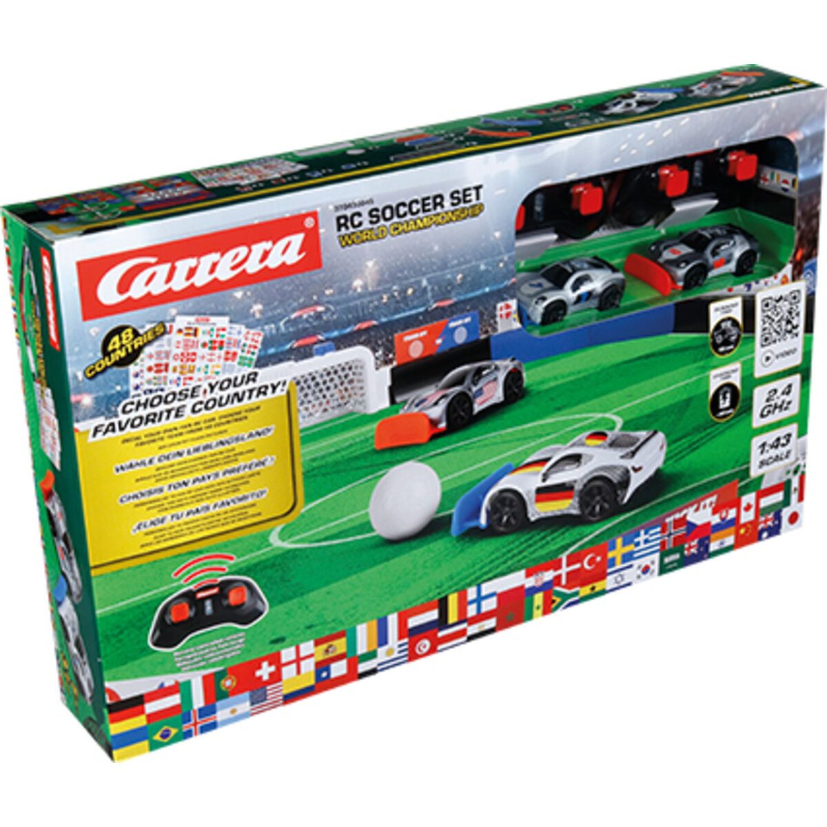 Carrera® Spielzeug-Auto Carrera 2,4 GHz RC Soccer Set - World Championship