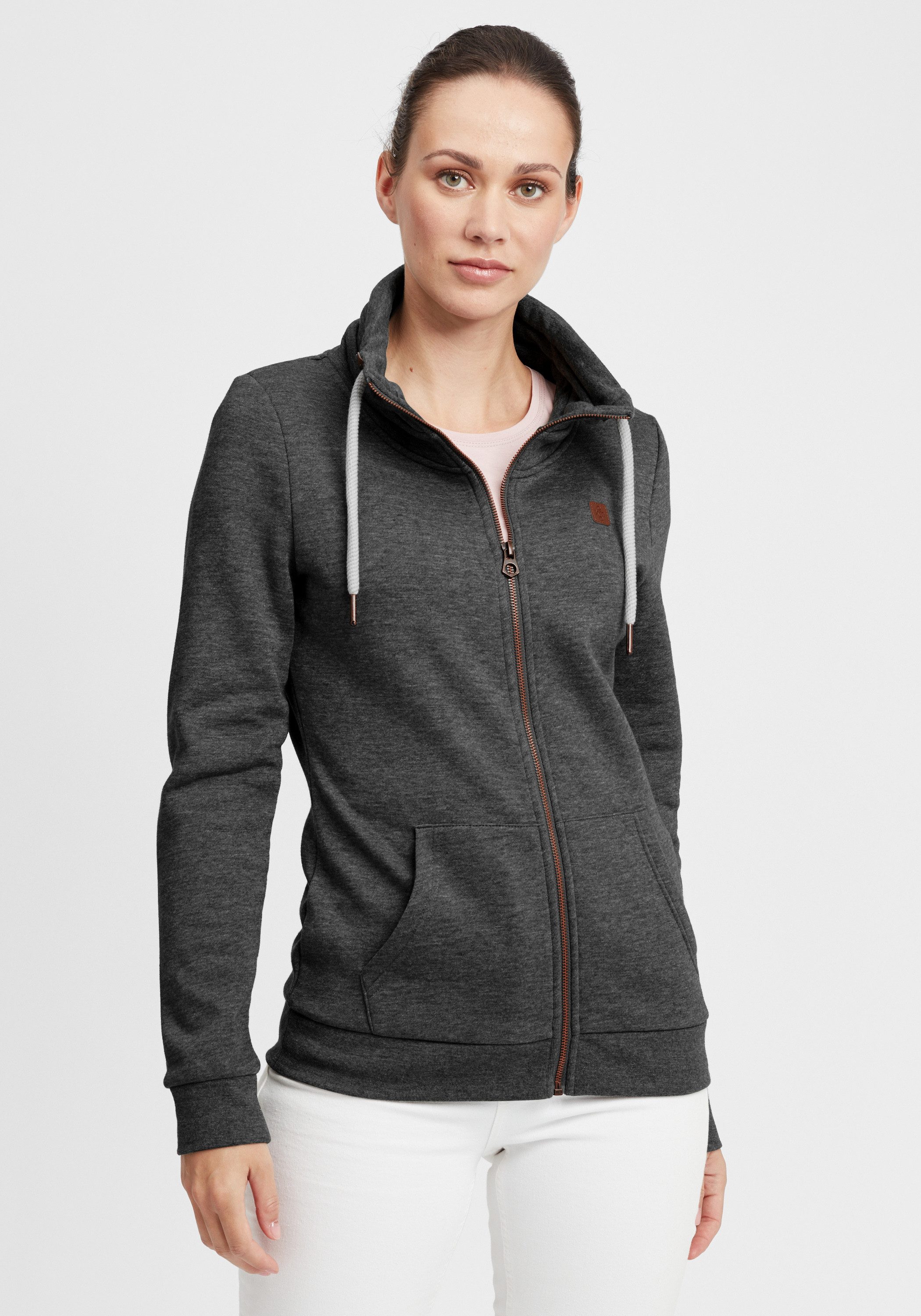 OXMO Sweatjacke OXVicky Sweat Zip-Jacke Sweatshirtjacke günstig online kaufen