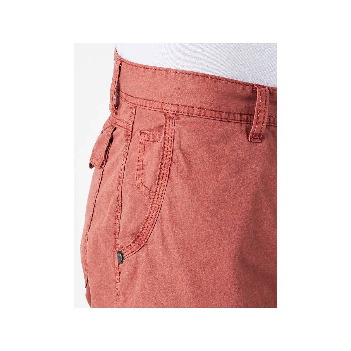 Pioneer Authentic Jeans (1-tlg., keine regular unbekannt Cargoshorts rot Angabe)