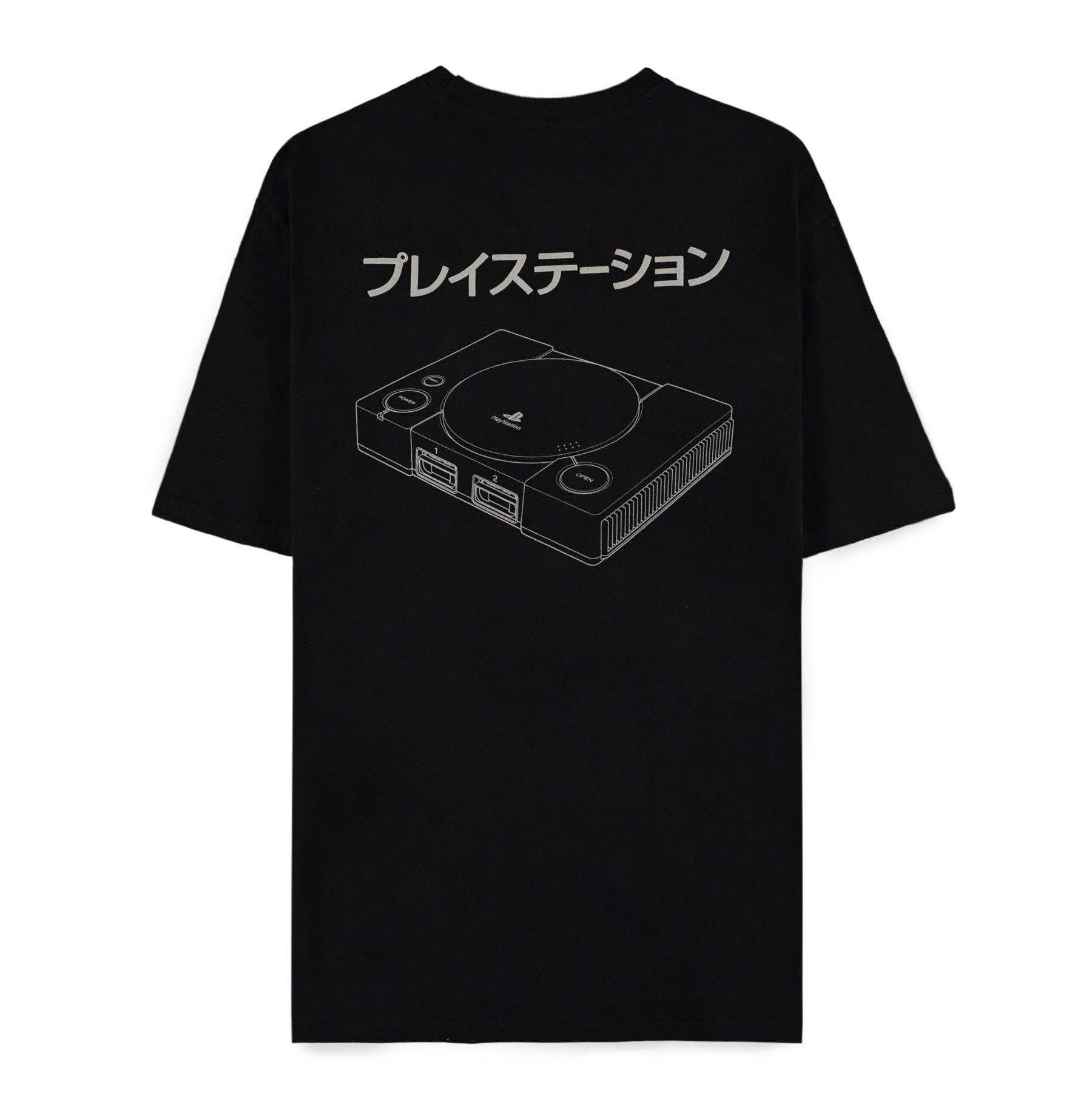 Playstation T-Shirt Back Console