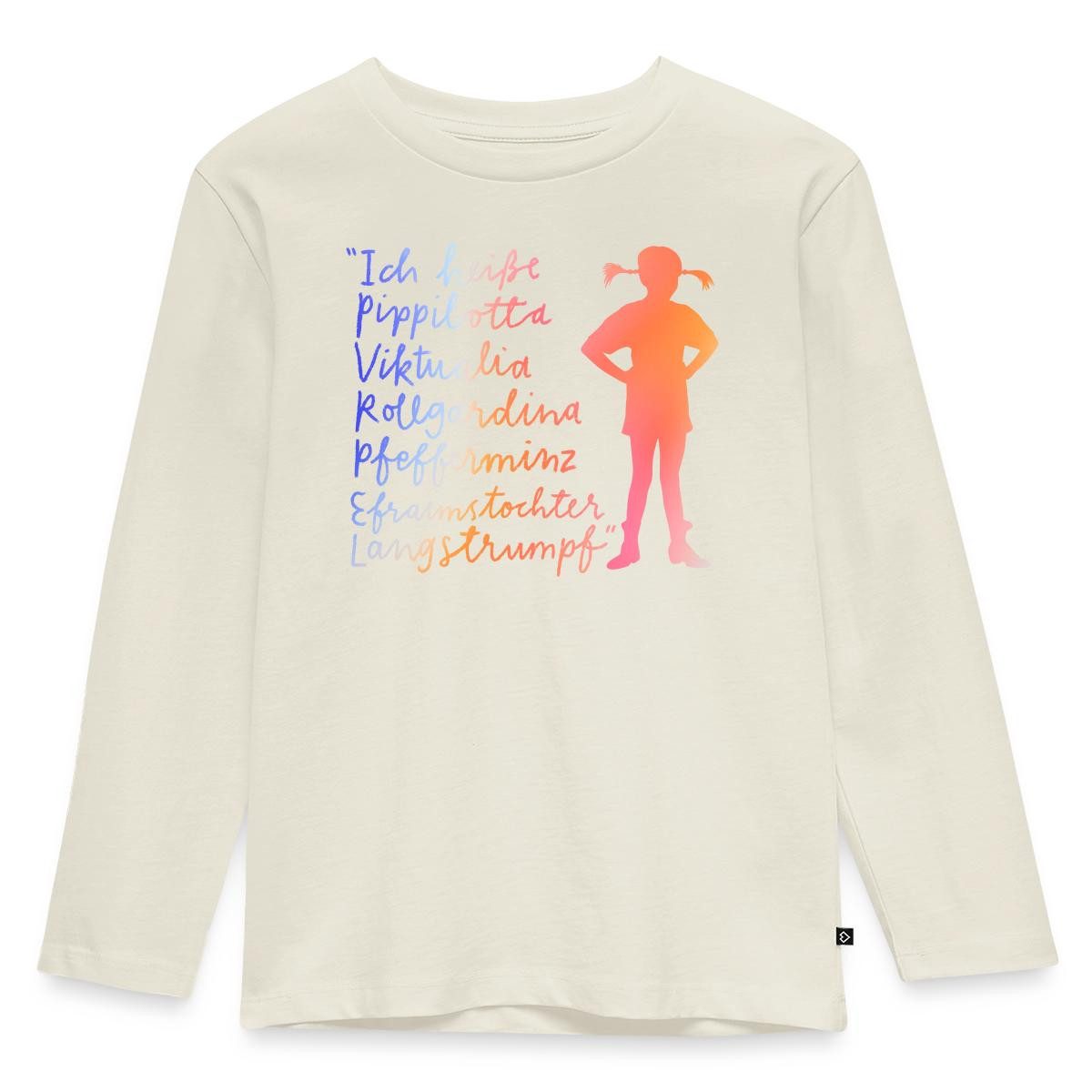 Spreadshirt T-Shirt Pippi Langstrumpf Ich Heiße … Kinder Premium Langarmshirt (1-tlg)