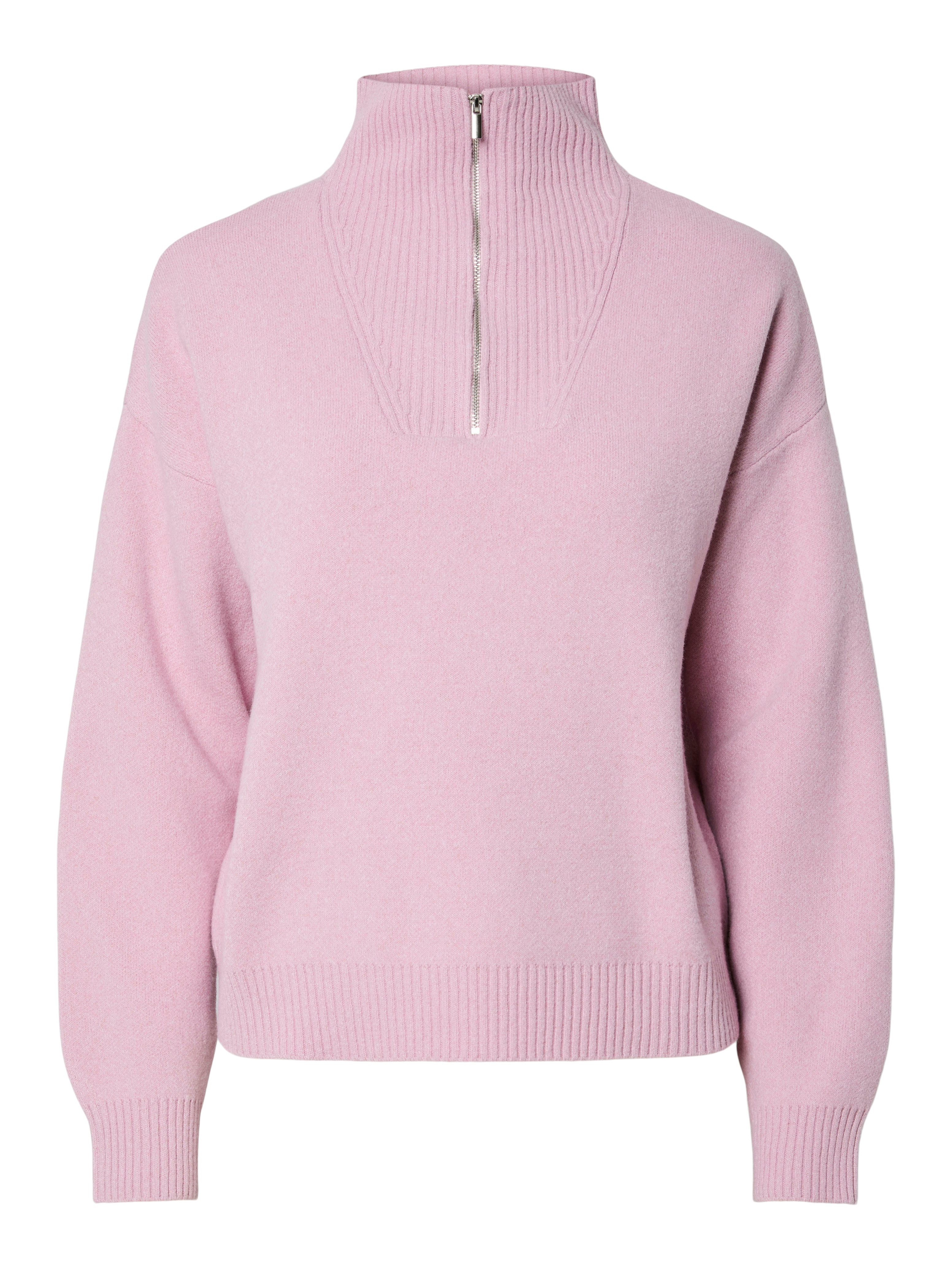 pieces Troyer PCOREE LS HALF ZIP KNIT PWP BC günstig online kaufen