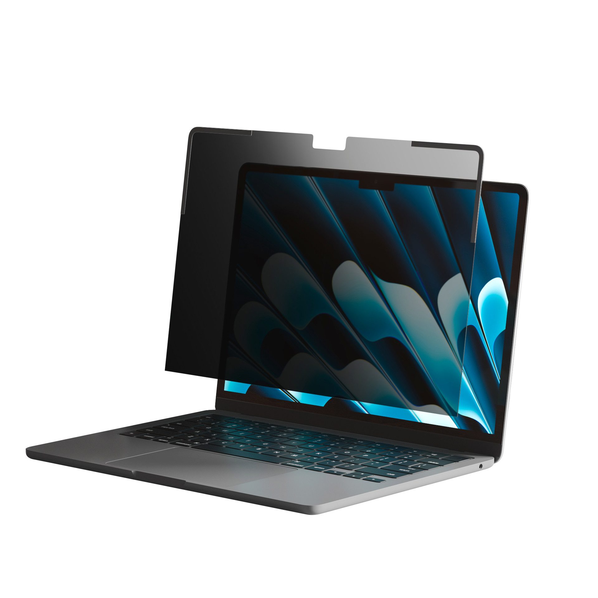 Targus Displayschutzglas Magnetic Privacy Screen für Apple MacBook Air 13.6, Blickschutzfolie, Schutzfolie, Bildschirmschutz, kratz- & stoßfest