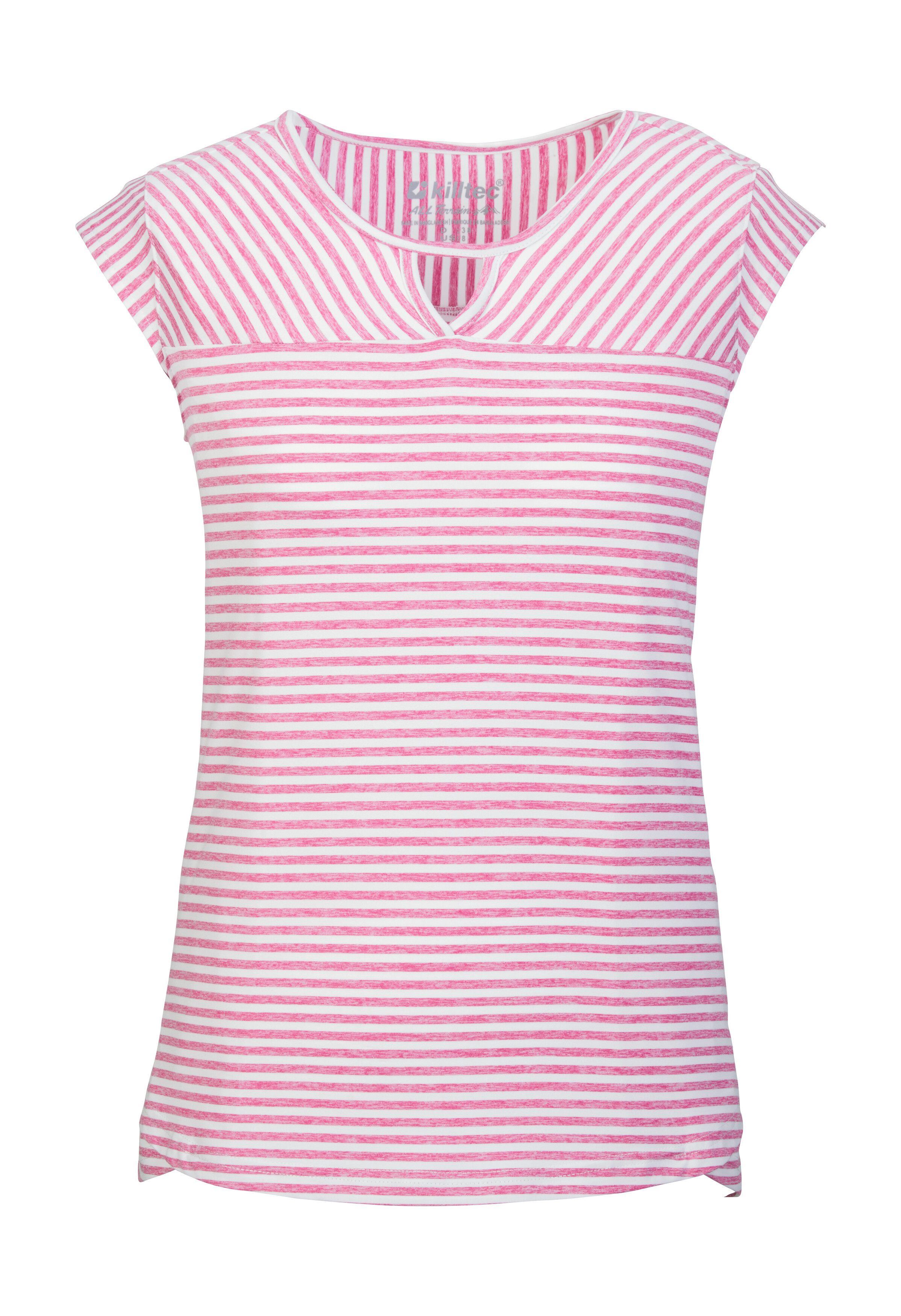 Killtec Funktionstop KOS 125 WMN TP Schnelltrocknendes Damen Funktionstop mit femininem Design