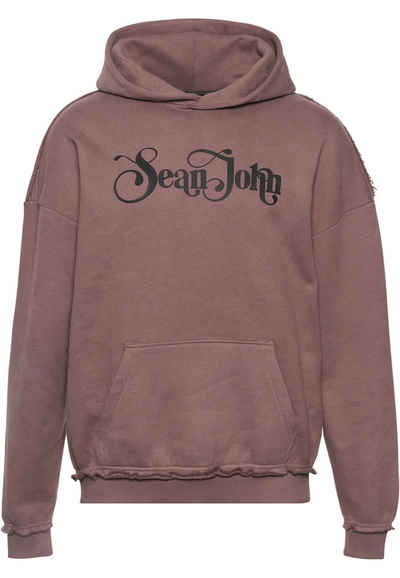 Sean John Kapuzensweatshirt Sean John Herren JM233-004-1 SJ Retro Logo Peached Hoodie (1-tlg)