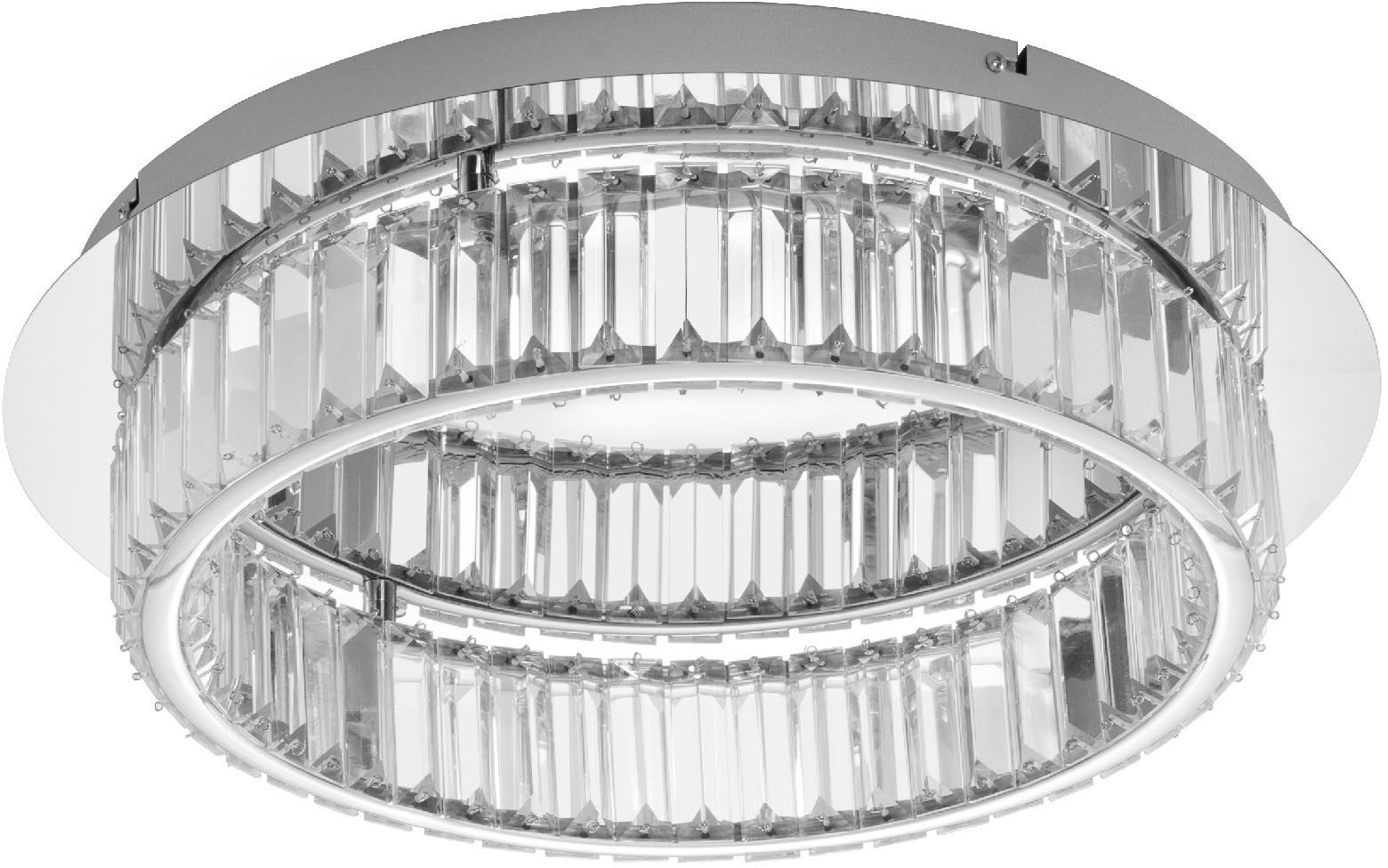 Nova Luce LED Deckenleuchte AURELIA, Dimmfunktion, LED fest integriert, Warmweiß