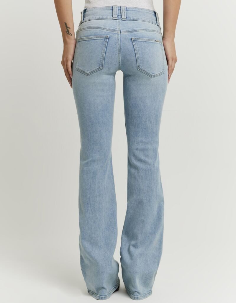 Tally Weijl Bootcut-Jeans SPADECYNTIA Baumwollmischung, Low Waist, mit dopp günstig online kaufen