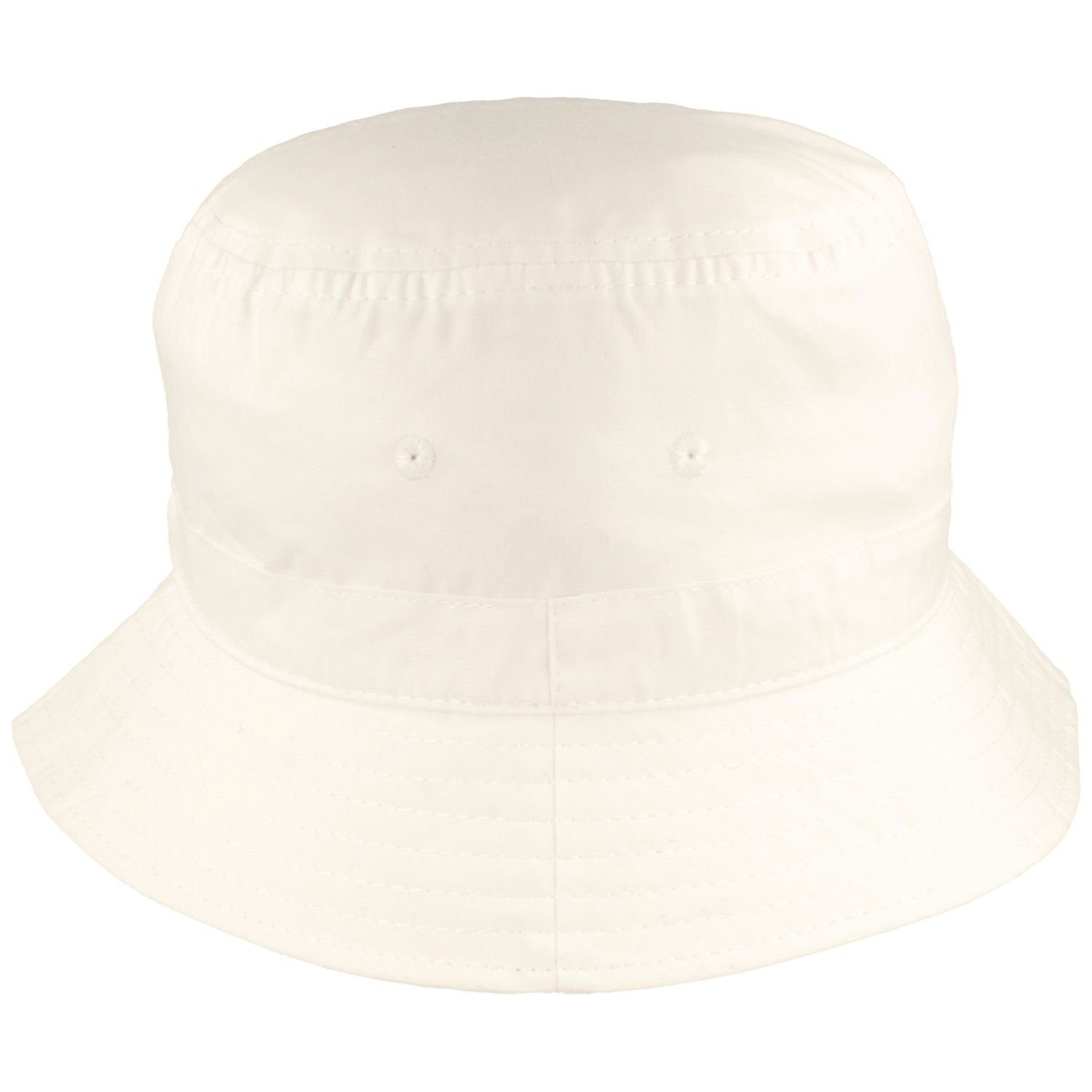 Fischerhut uni Breiter Hat Bucket 40+ weiss Fischerhut UV
