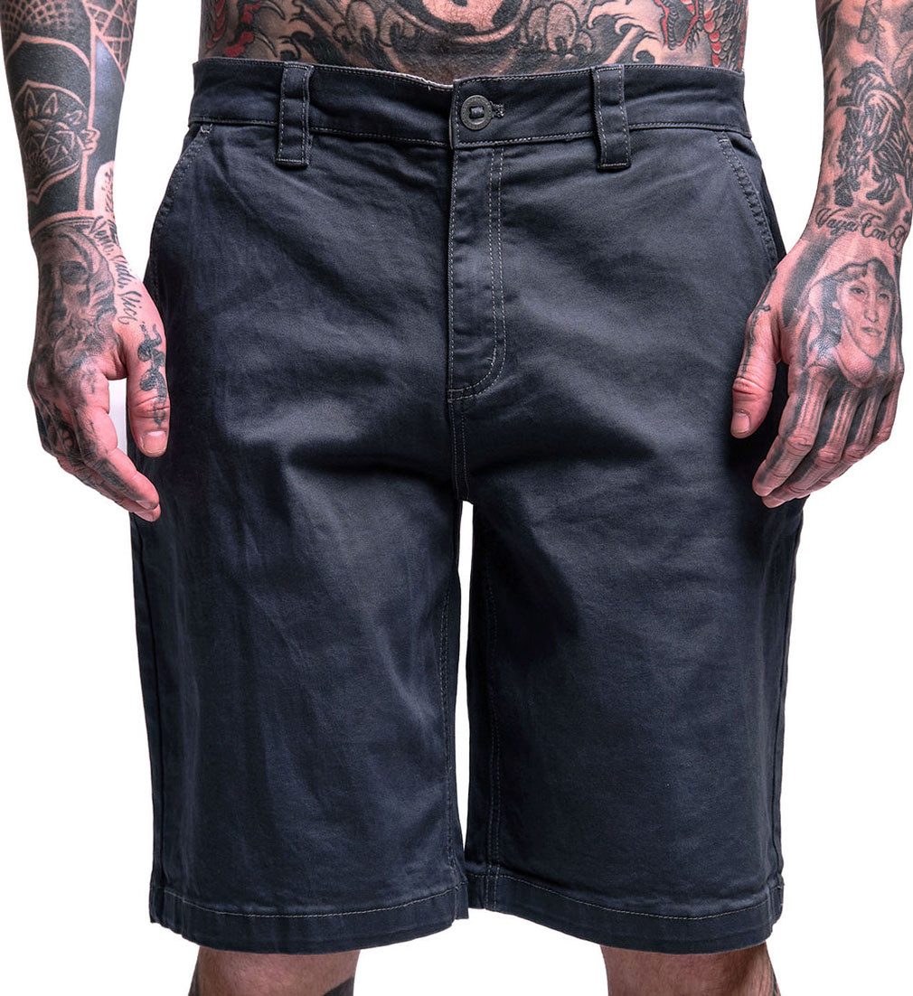 Sullen Clothing Shorts Chop Shop Dunkelblau Art Collective Shorts Kurze Hose