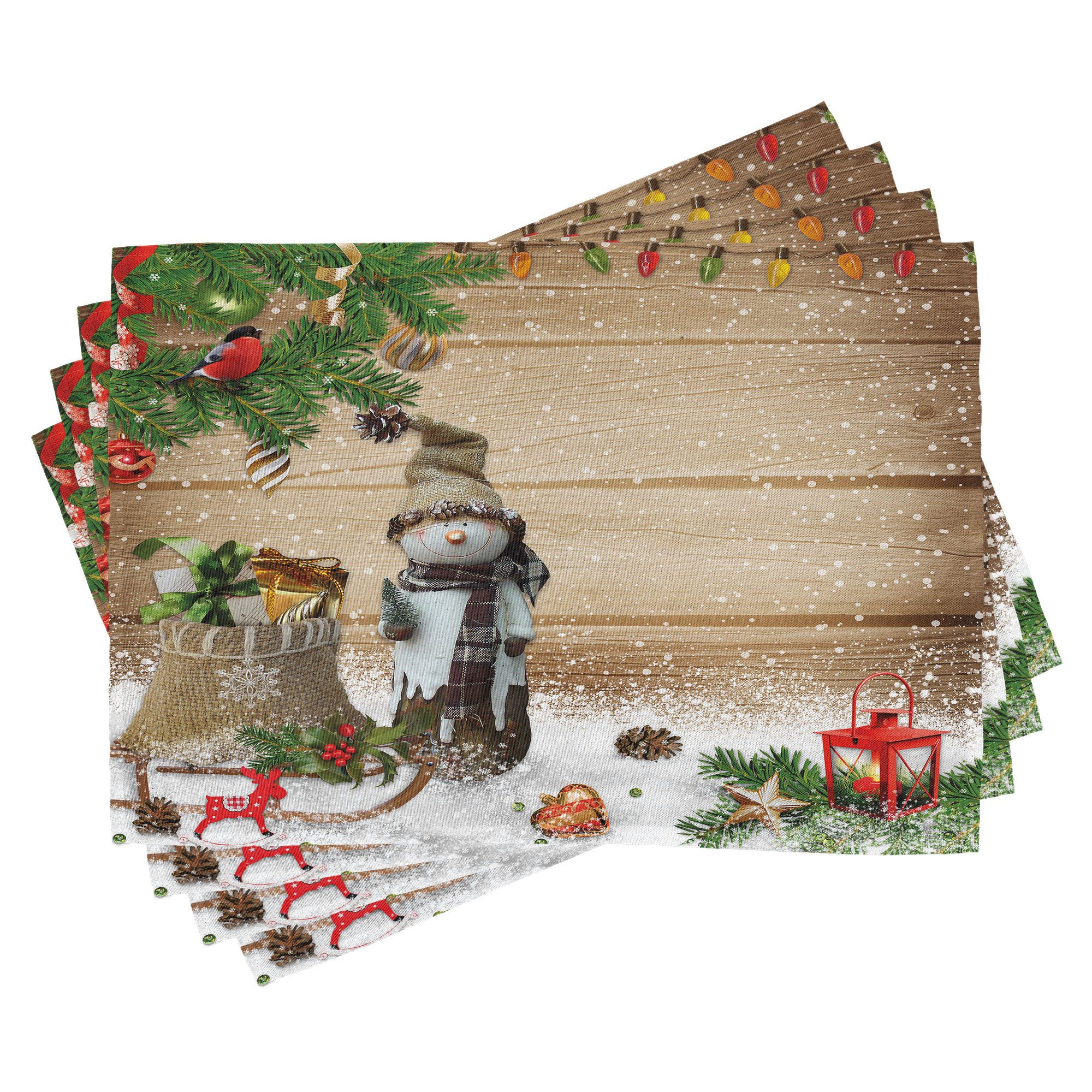 Abakuhaus Platzset Waschbare Stoff Esszimmer Küche Tischdekorations Digital günstig online kaufen