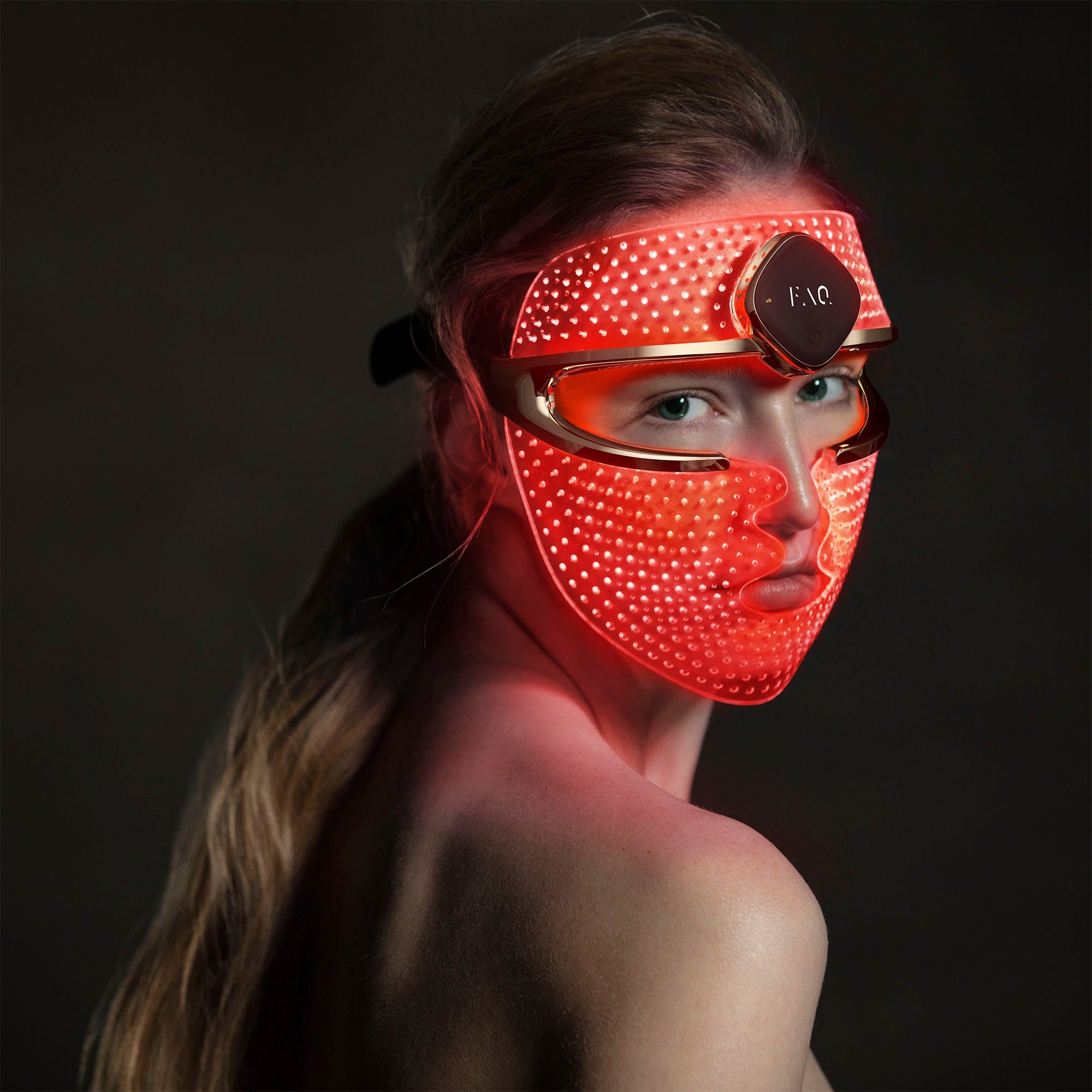 8 LED Mask, Face FAQ™ LED mit FAQ™ Gesichtsmaske Smart Farben 202 Mikrodermabrasionsgerät Silicone