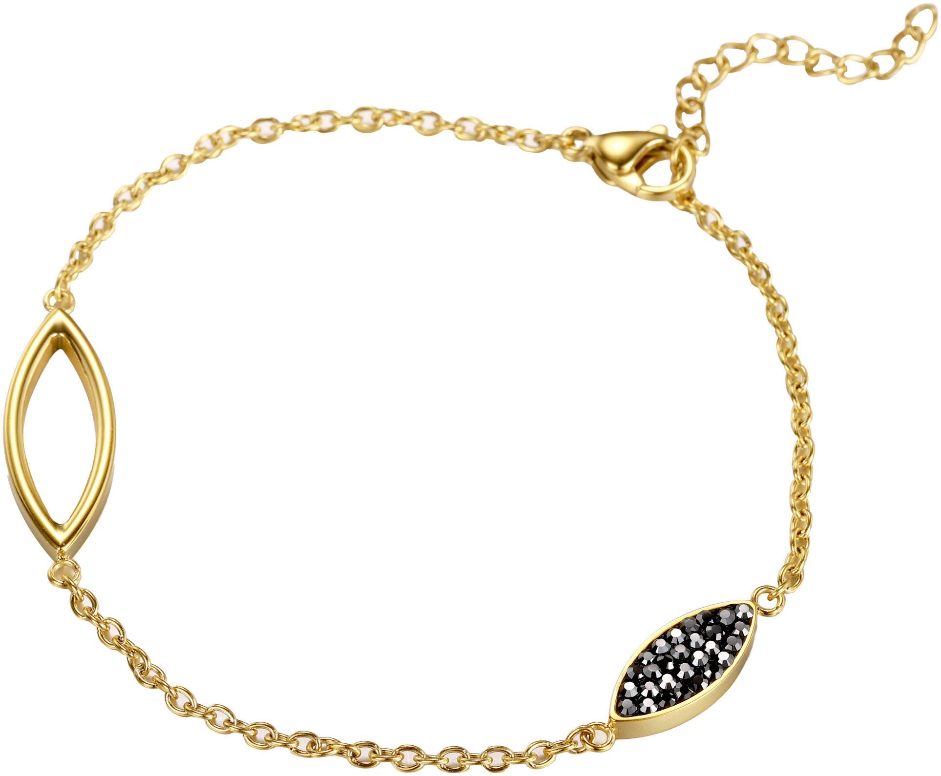 Armband Schmuck Geschenk Edelstahl Armschmuck Armkette Oval Drop