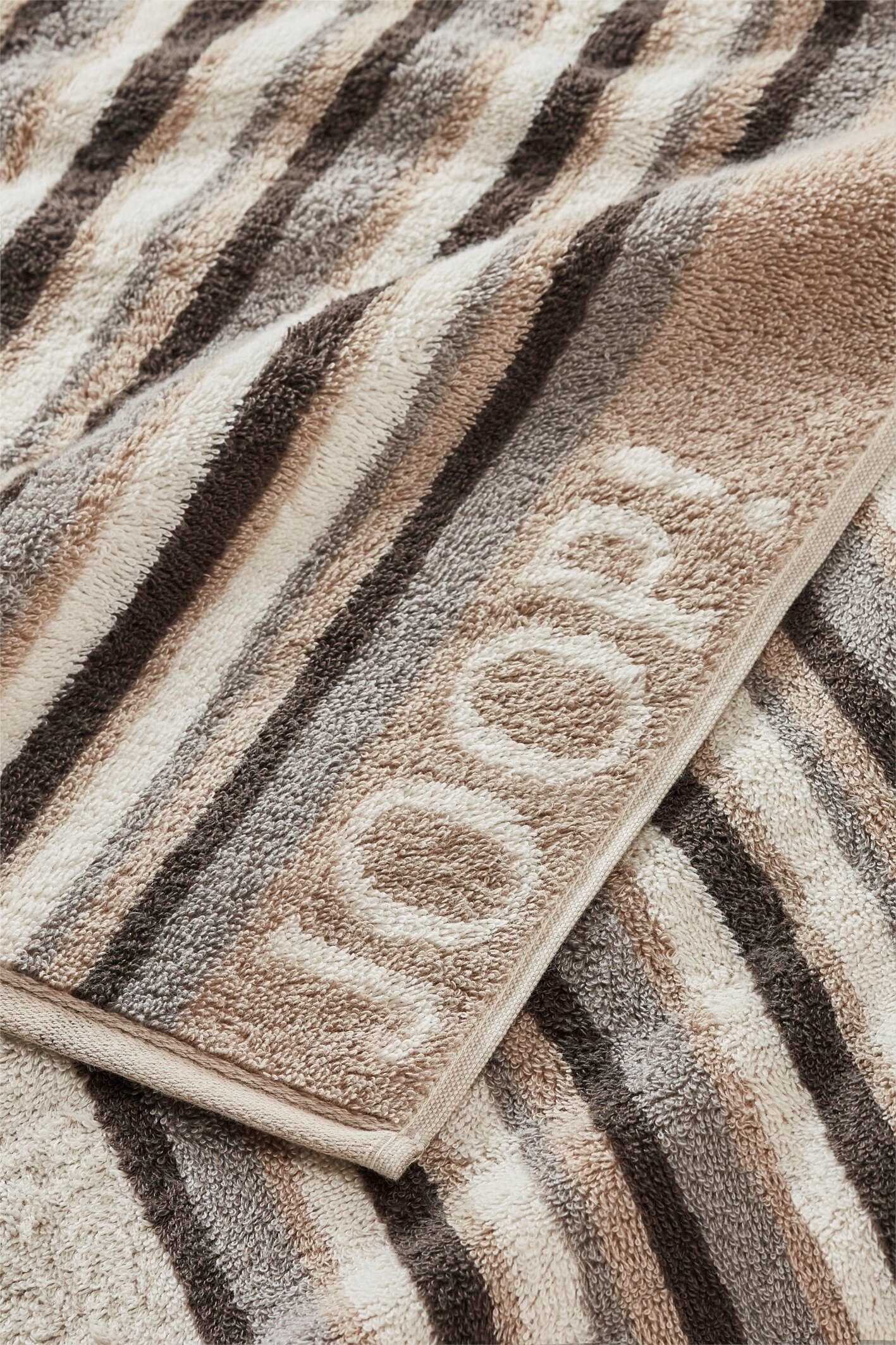 JOOP! STRIPES Textil Handtuch-Set, LIVING Handtücher Joop! MOVE - Sand (2-St)