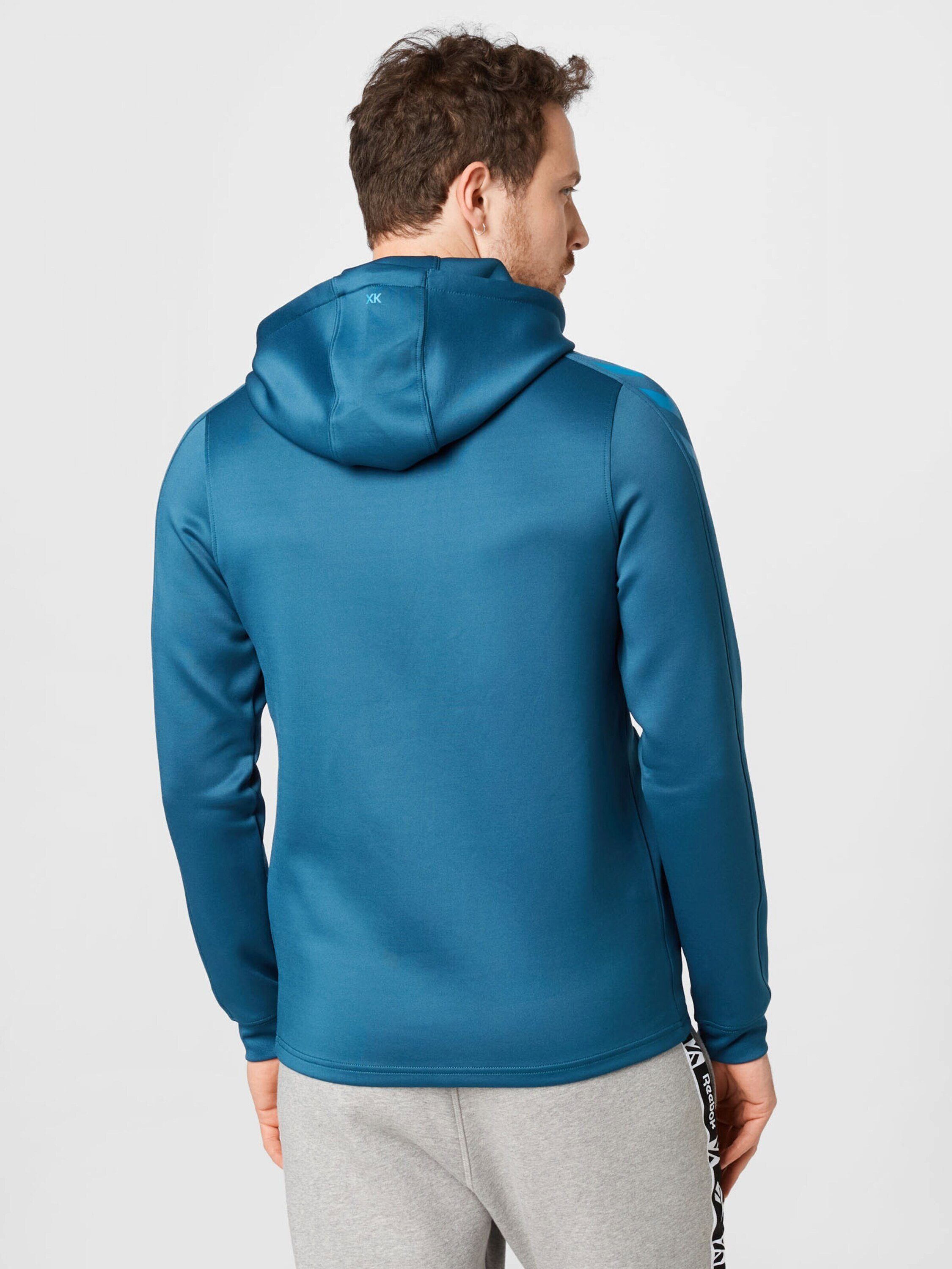 Plain/ohne blaublau Sweatshirt Details (1-tlg) hummel