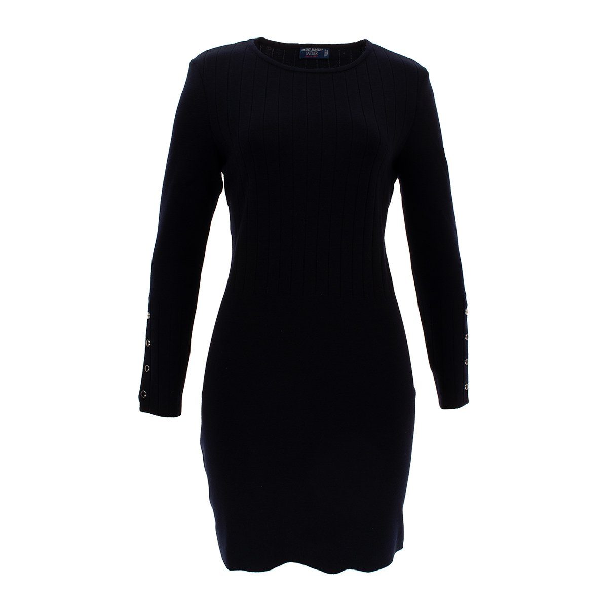 Saint James Strickkleid 8989 Damen Langarm Kleid Limony aus Schurwolle