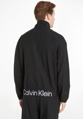 Calvin Klein Sport Outdoorjacke mit hohem Stehkragen