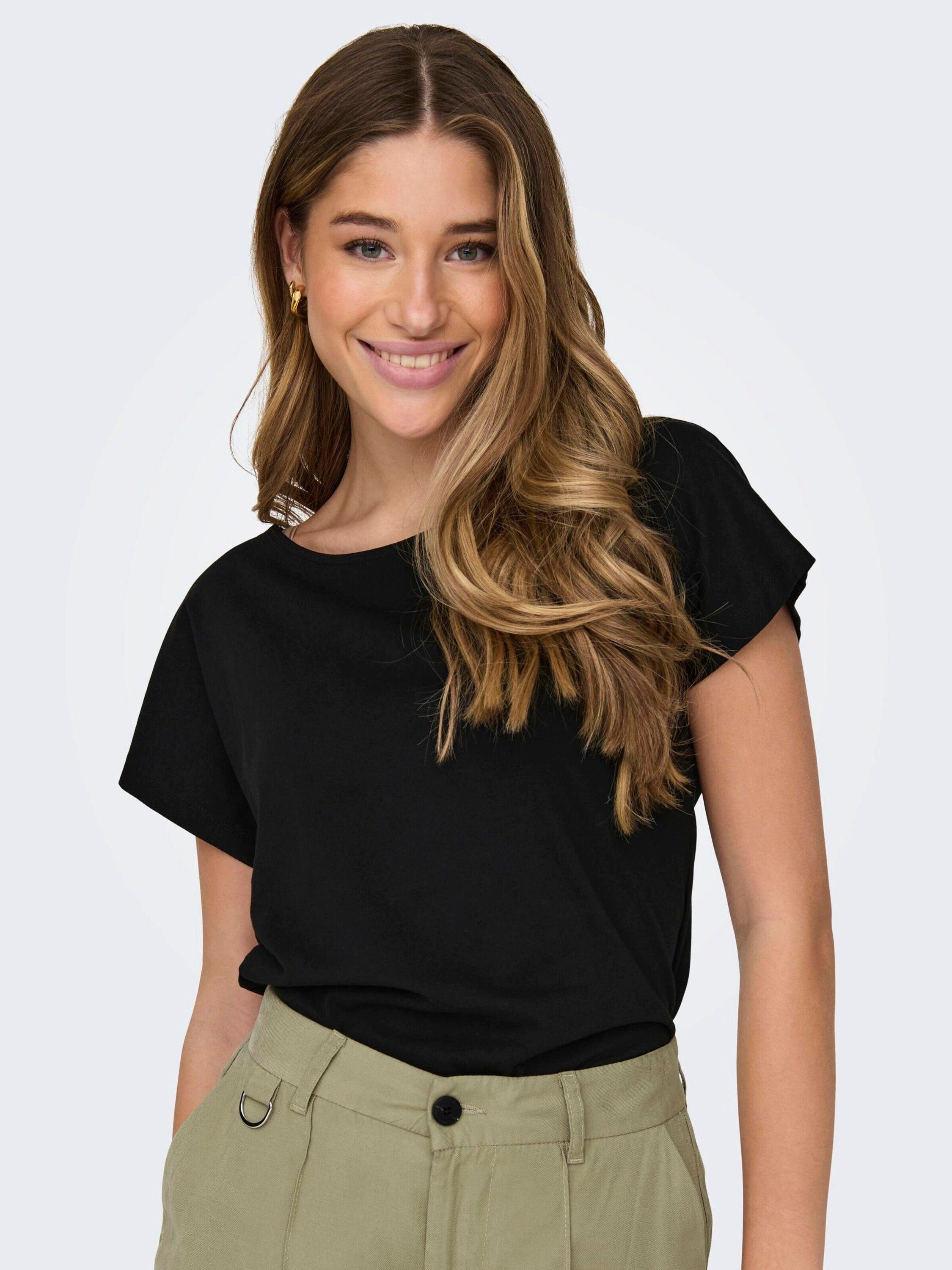 ONLY T-Shirt May (1-tlg) Cut-Outs günstig online kaufen