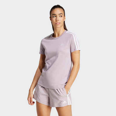 adidas Sportswear T-Shirt LOUNGEWEAR ESSENTIALS SLIM 3-STREIFEN