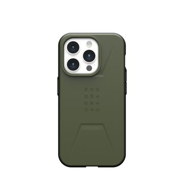 UAG Handyhülle Civilian MagSafe - iPhone 15 Pro Hülle, [MagSafe optimiert, Fallschutz nach Militärstandard]