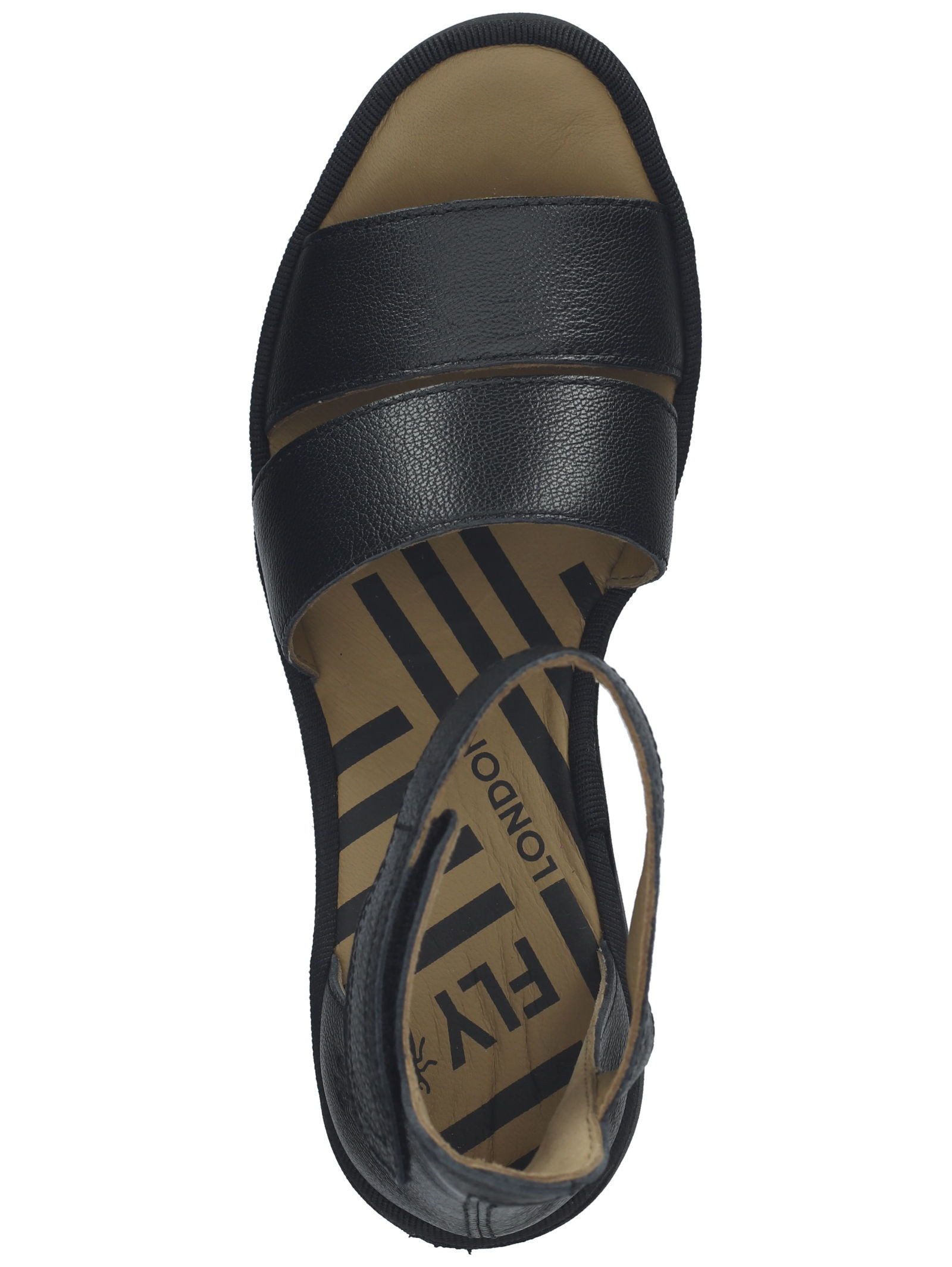 Fly London Fly London Sandalen Leder Keilsandalette