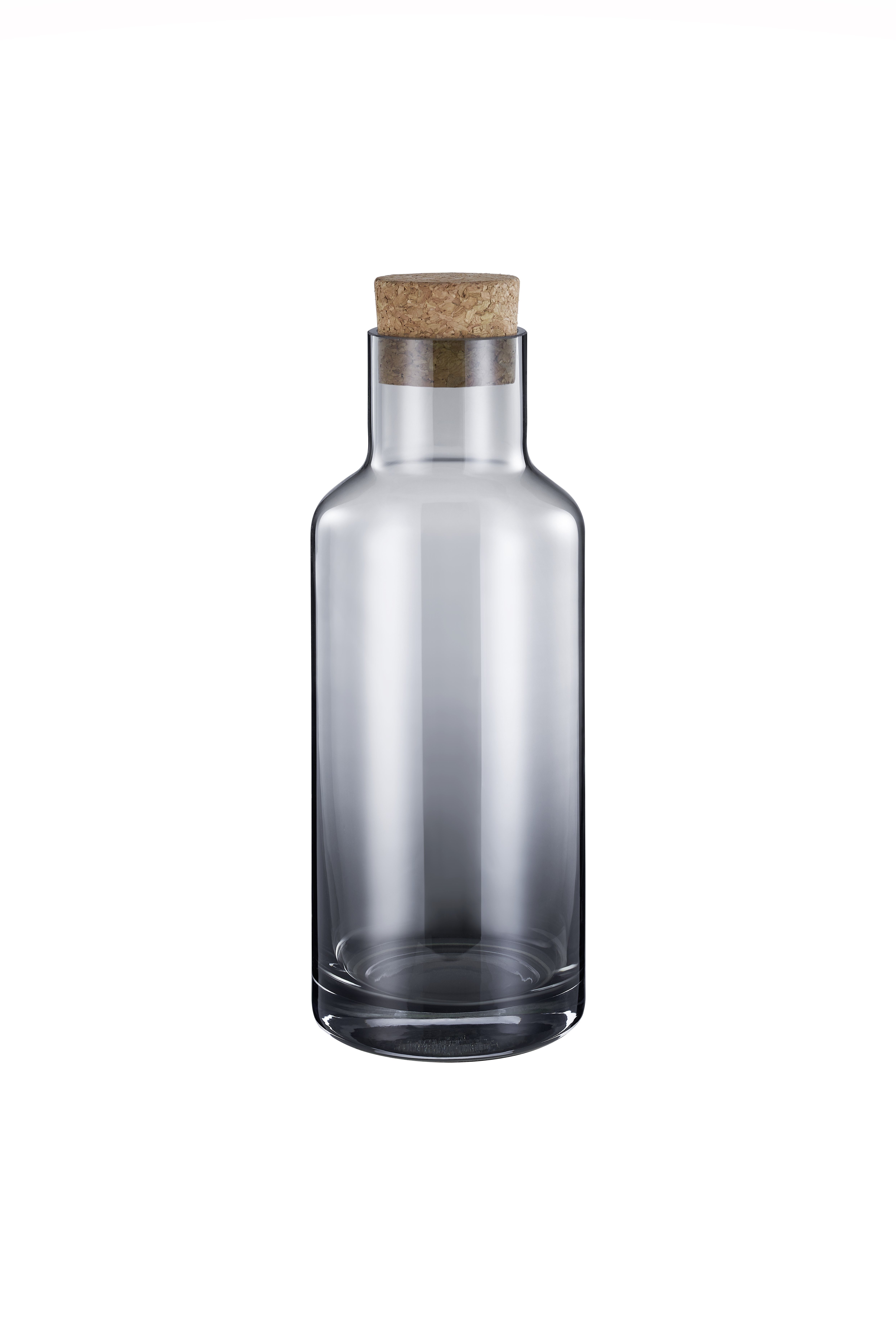 blomus Wasserkaraffe -HYDRA- Karaffe aus Glas, mit Korkdeckel, Wasserkrug, (1x Karaffe inkl. Korkdeckel), mundgeblasenes Glas, verschiedene Größen, raffinierte Eleganz