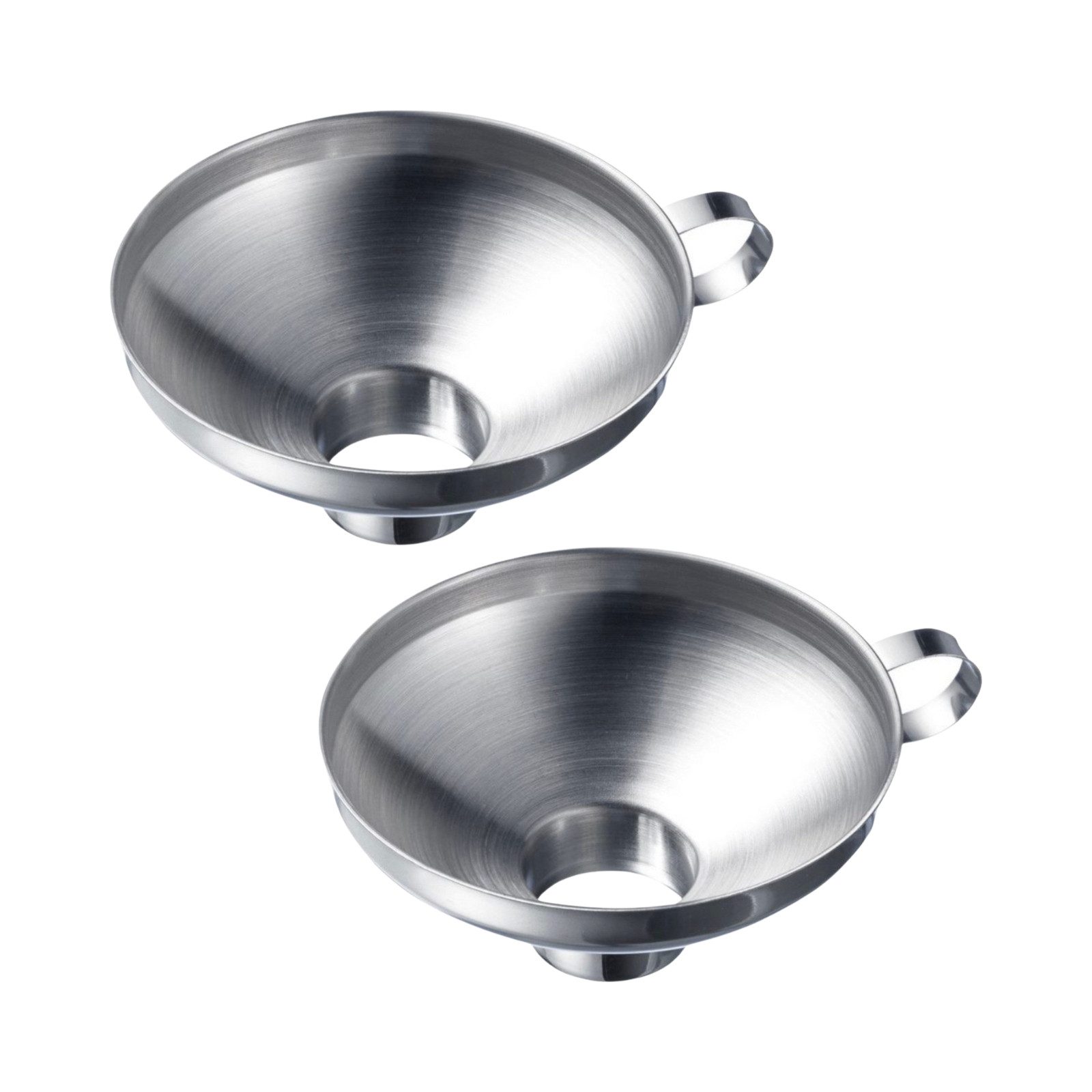 Thiru Trichter - Einmachtrichter Edelstahl - Ø 13 cm - Perfekt zum Abfüllen, (2-tlg)