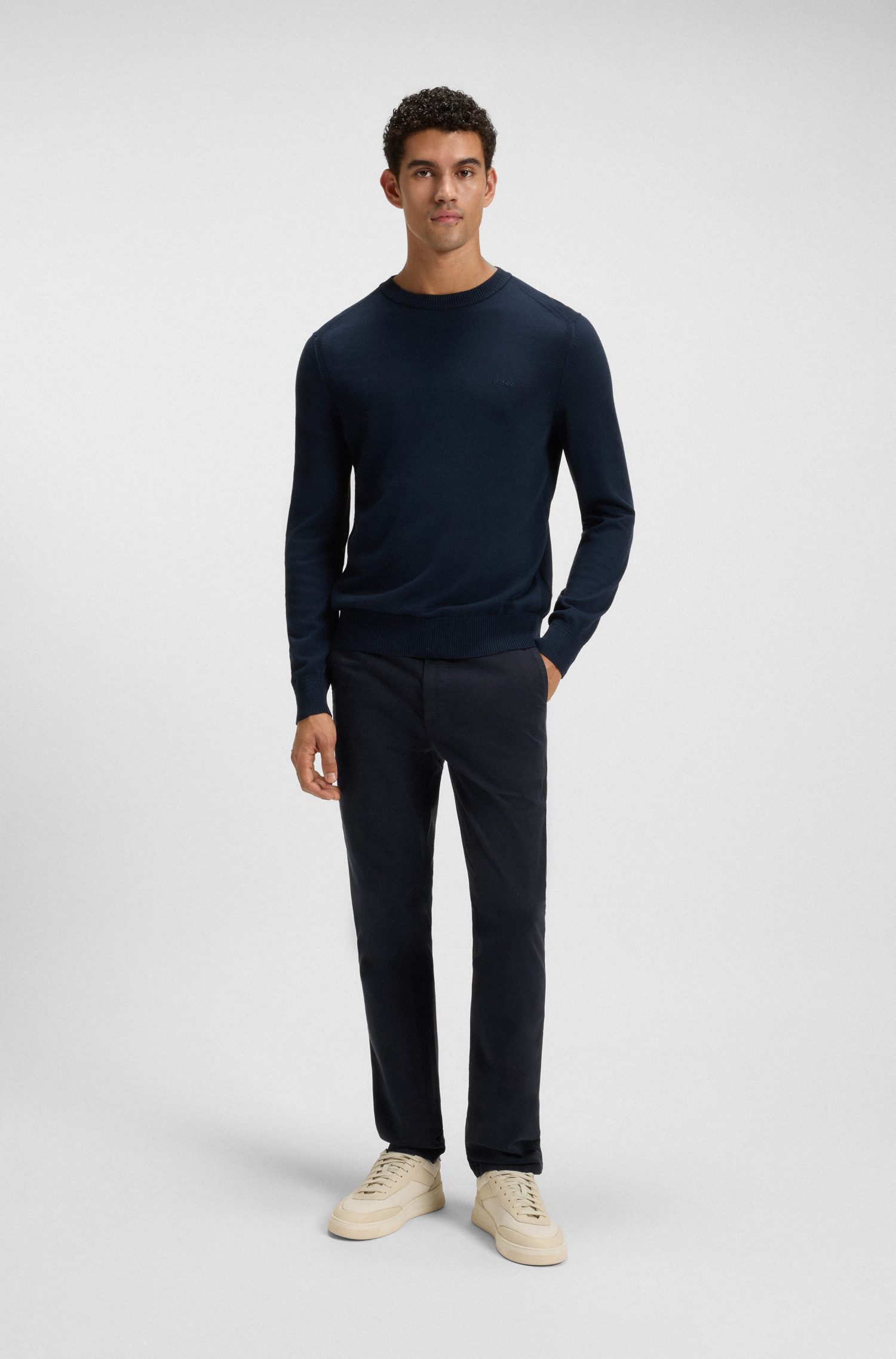 BOSS ORANGE Chinohose slim mit Gesäßtaschen