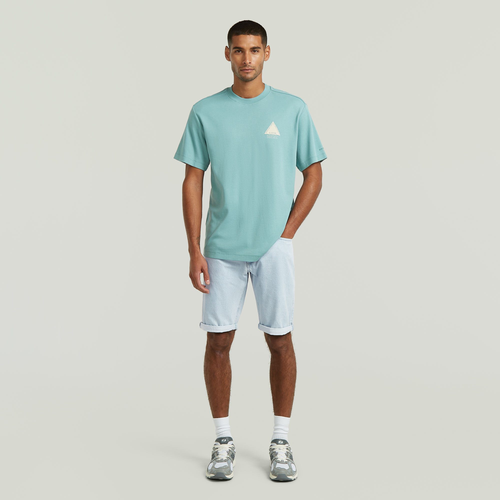 G-STAR Jeansshorts Mosa mit Umschlagsaum – Bild 4 von 5