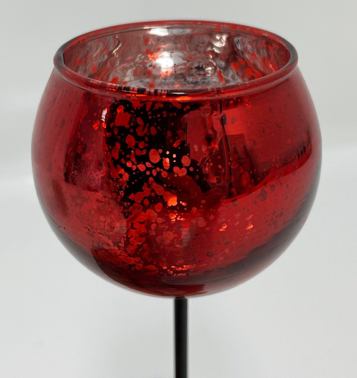 Figurendiscounter Dekofigur Teelicht Stecker rot günstig online kaufen