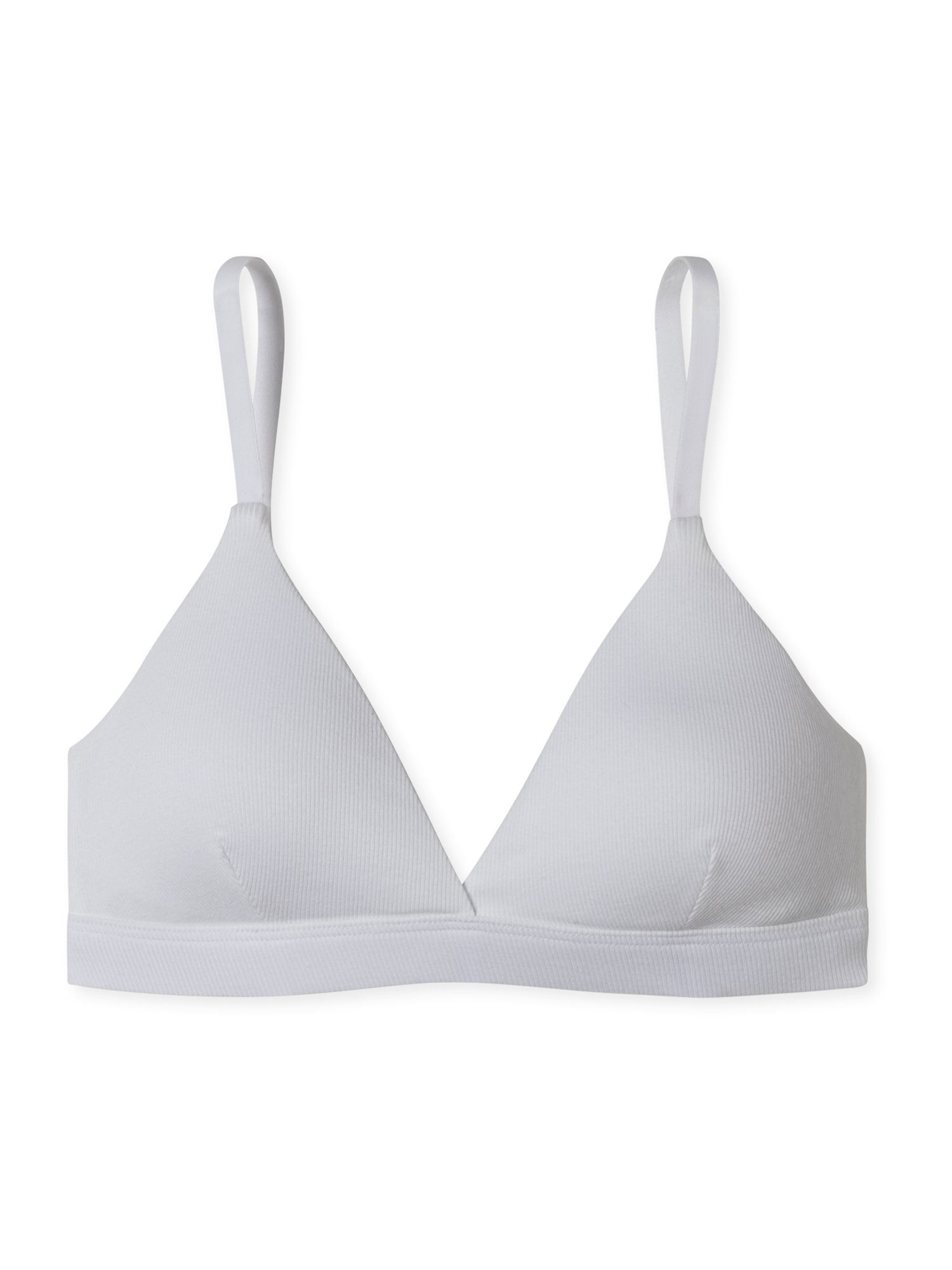 Schiesser Bügelloser BH Pure Rib Bügelloser-BH frauen damen
