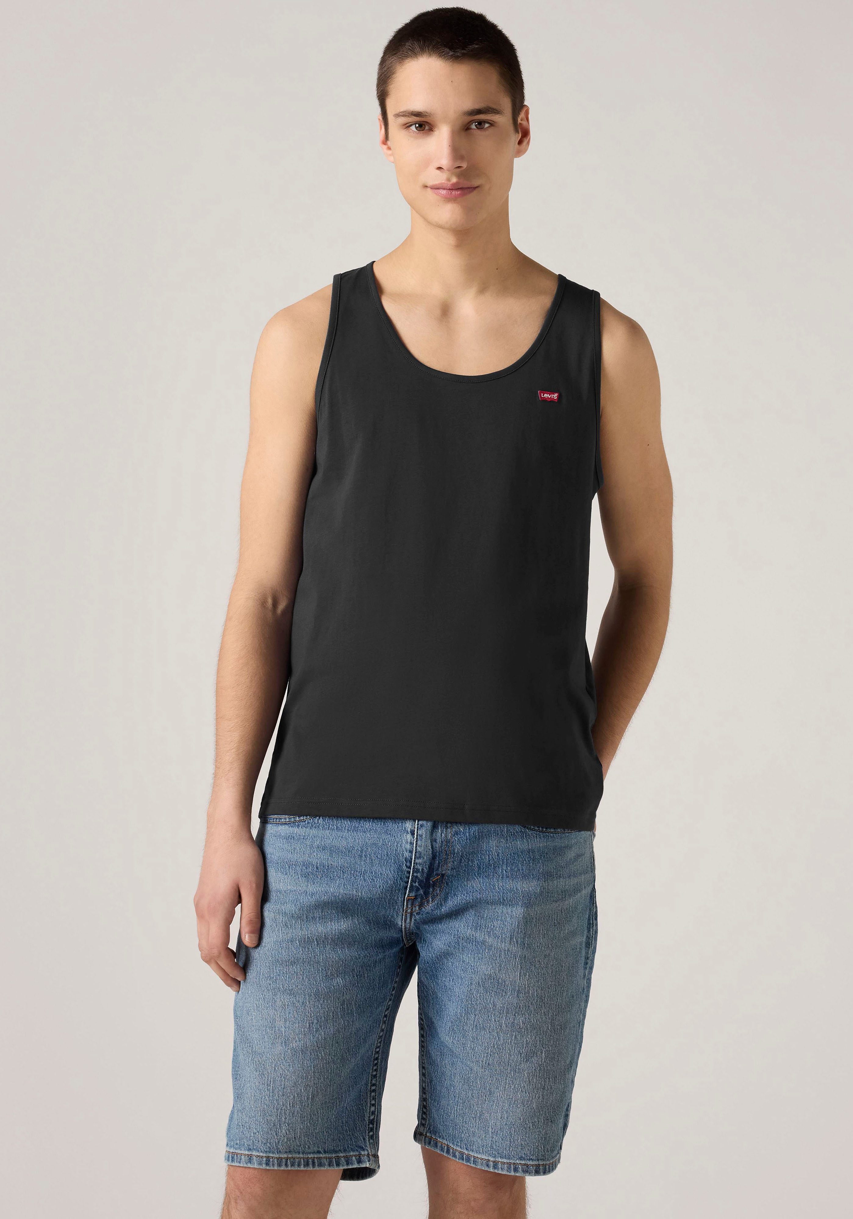 Levi's® Tanktop LSE HOUSEMARK TANK mit Logo Stickerei