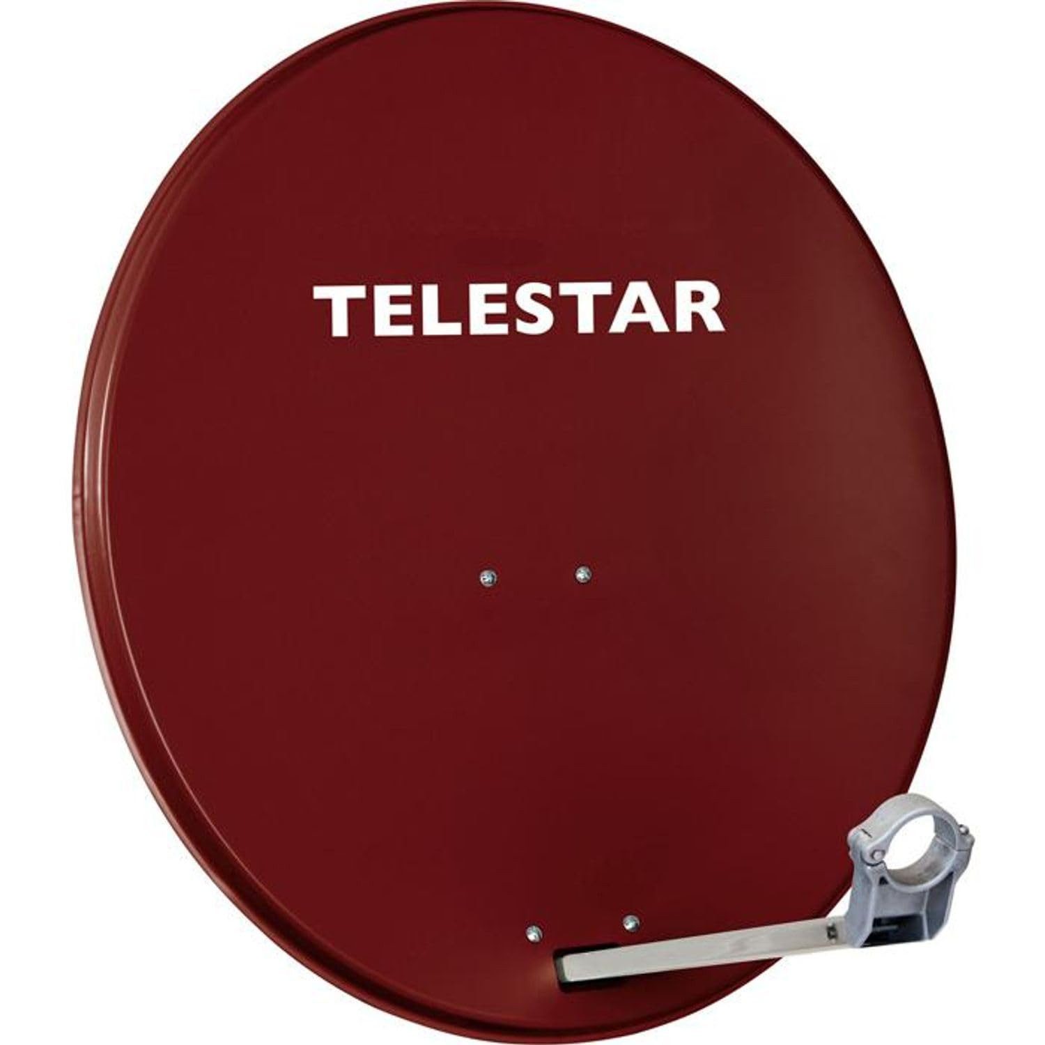TELESTAR Digirapid 60 A zigelrot SAT-Antenne (60 cm Aluminium Satellitenschüssel mit 35 dB Rauschmaß)
