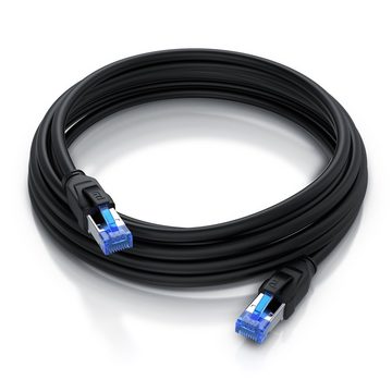 Primewire LAN-Kabel, CAT.8, RJ-45 (Ethernet) (500 cm), Outdoor Patchkabel CAT 8, IP66 Netzwerkkabel 40 Gbit/s S/FTP, 5m