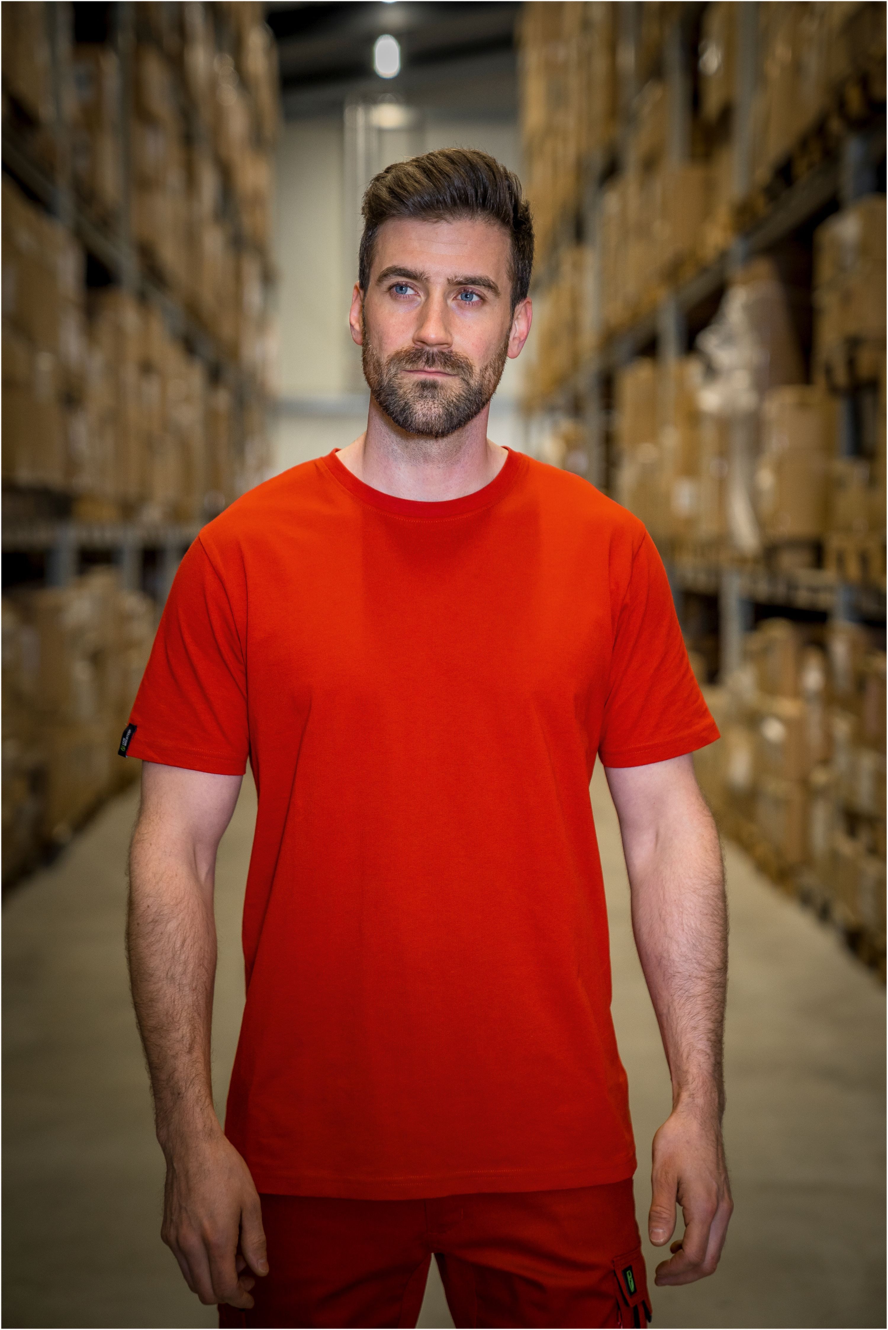 Leibwächter T-Shirt Rundhals T-Shirt Arbeitsshirt Workwear Berufskleidung auch Übergrößen antibakterielle-, Antigeruch- und Antipilling-Ausrüstung