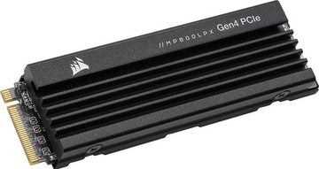 Corsair MP600 PRO LPX interne SSD (4 TB) 7100 MB/S Lesegeschwindigkeit, 6800 MB/S Schreibgeschwindigkeit